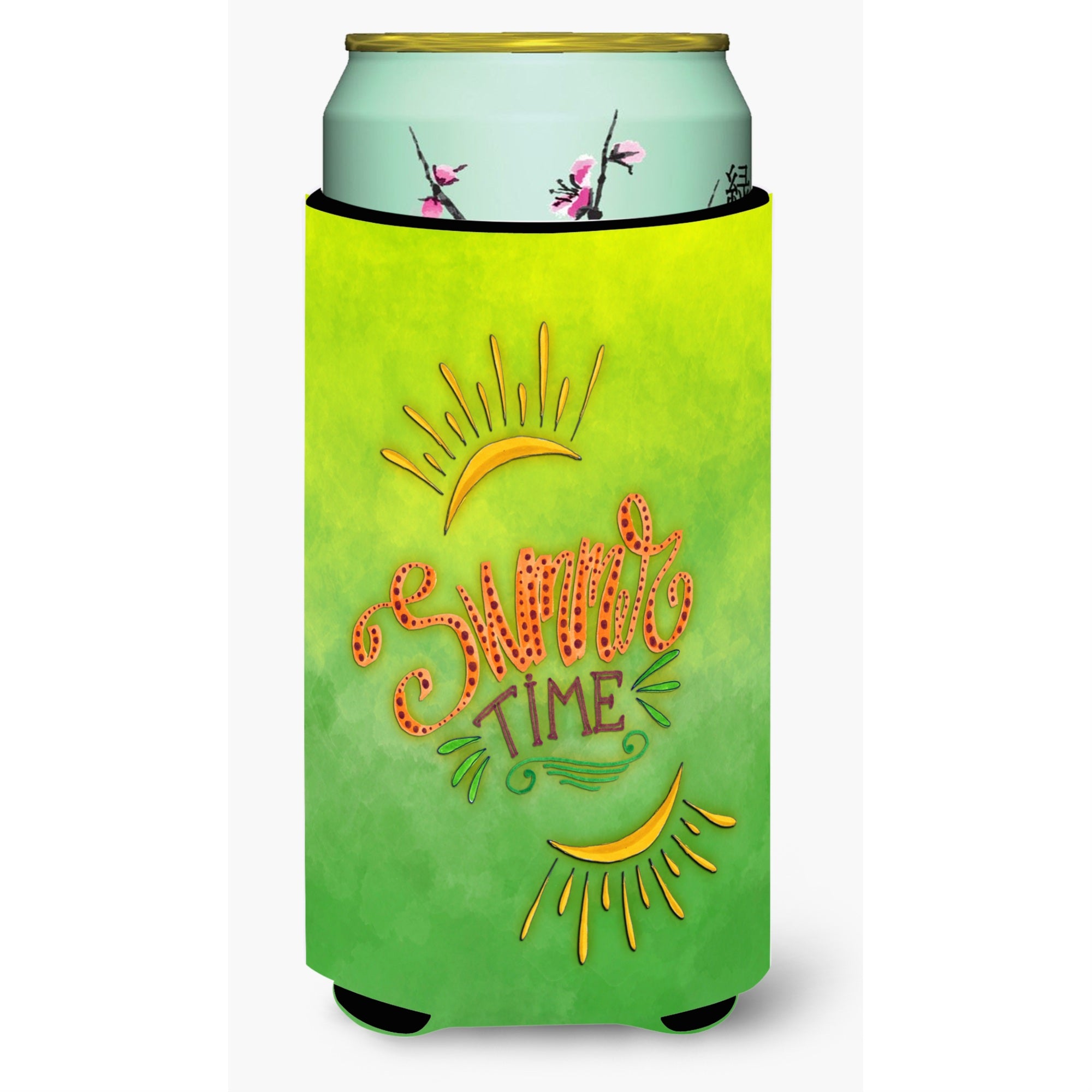 'Caroline'S Treasures Bb7453Tbc Summer Time Tall Boy Insulator Hugger Cold-Beverage-Koozies, Multicolor''