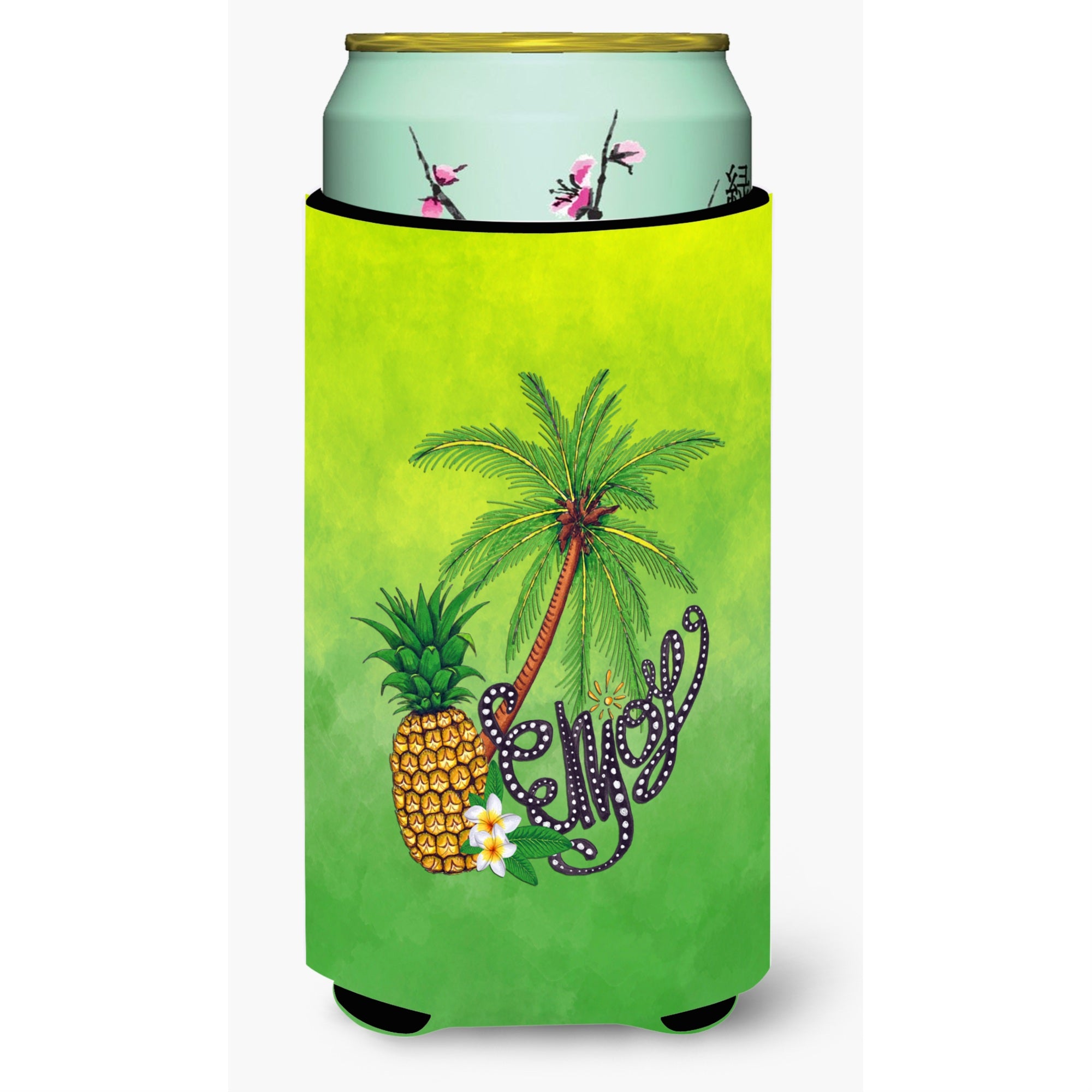 'Caroline'S Treasures Bb7456Tbc Summer Enjoy Tall Boy Insulator Hugger Cold-Beverage-Koozies, Multicolor''