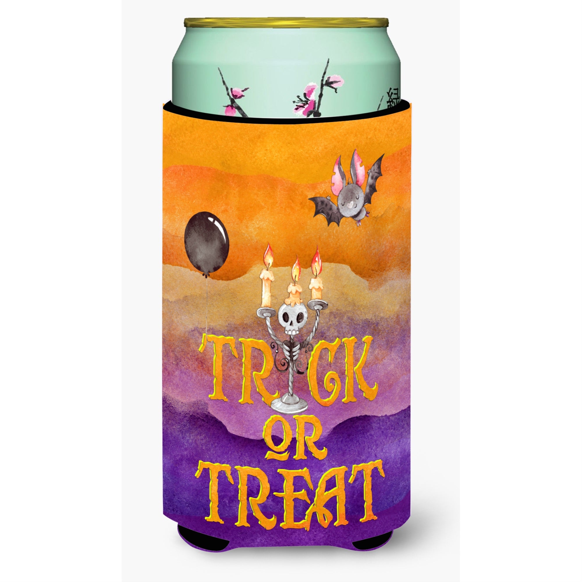'Caroline'S Treasures Bb7461Tbc Halloween Trick Or Treat Tall Boy Hugger Cold-Beverage-Koozies, Multicolor''