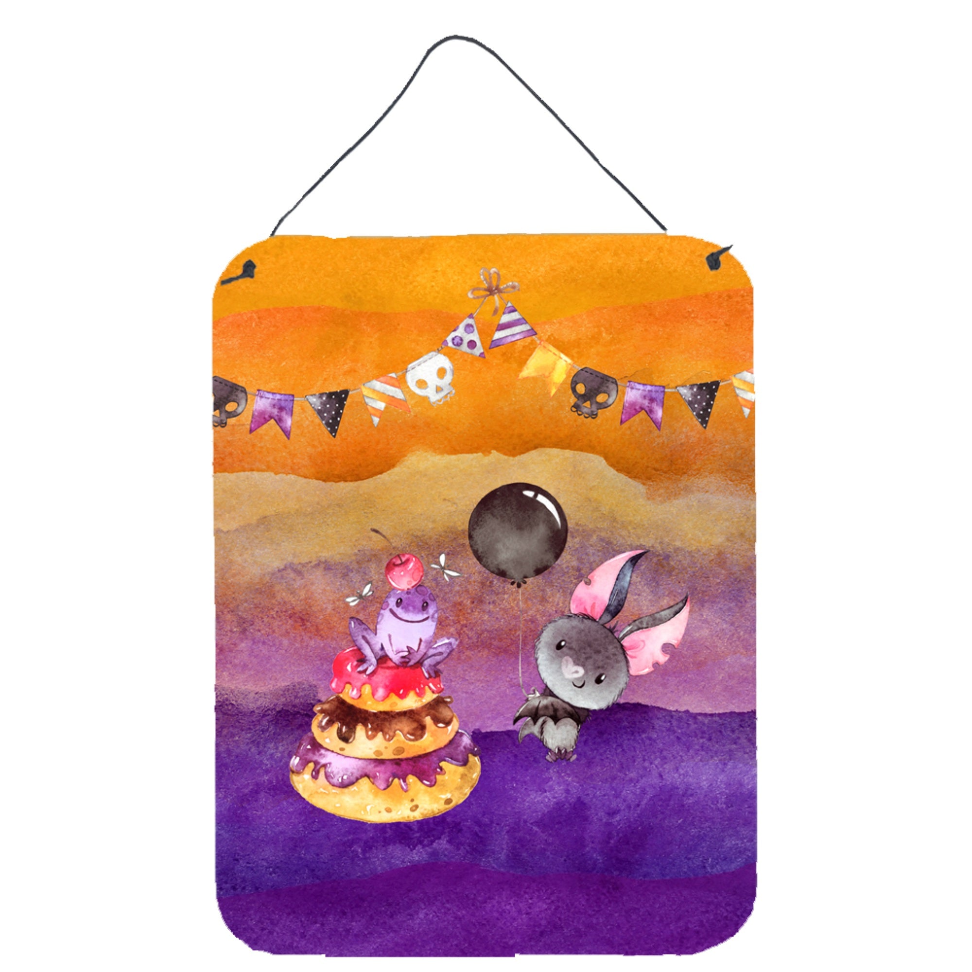 'Caroline'S Treasures Halloween Sweets Party Door Hanging Prints Wall-Decor, Multicolor''