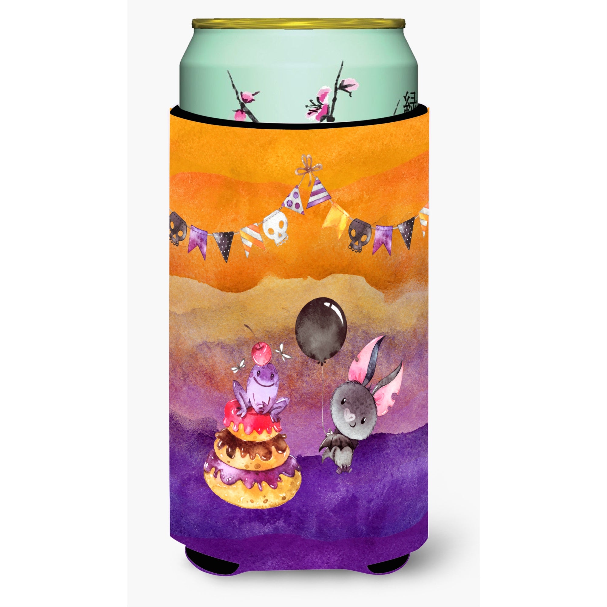 'Caroline'S Treasures Bb7463Tbc Halloween Sweets Party Tall Boy Hugger Cold-Beverage-Koozies, Multicolor''