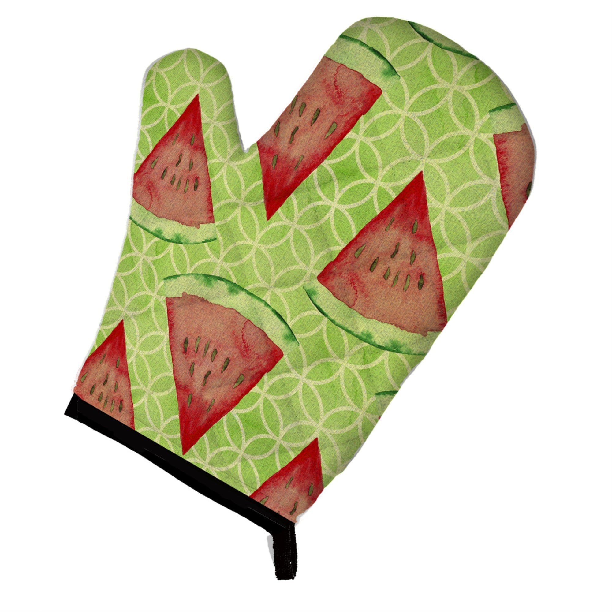 'Caroline'S Treasures Watercolor Watermelon Decorated Oven Mitt, 12'''' X 8.5'''', Multicolor''