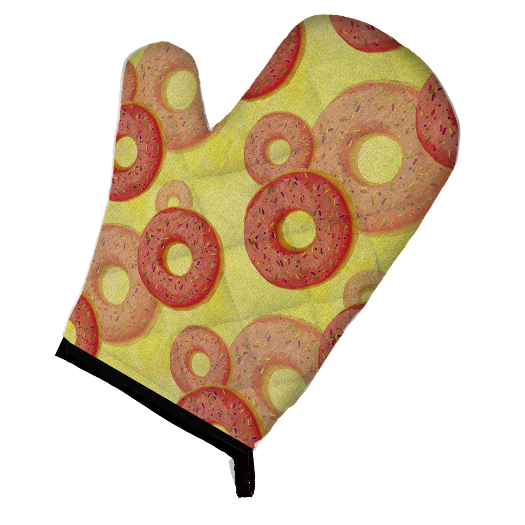 'Caroline'S Treasures Watercolor Just Donuts Decorated Oven Mitt, 12'''' X 8.5'''', Multicolor''