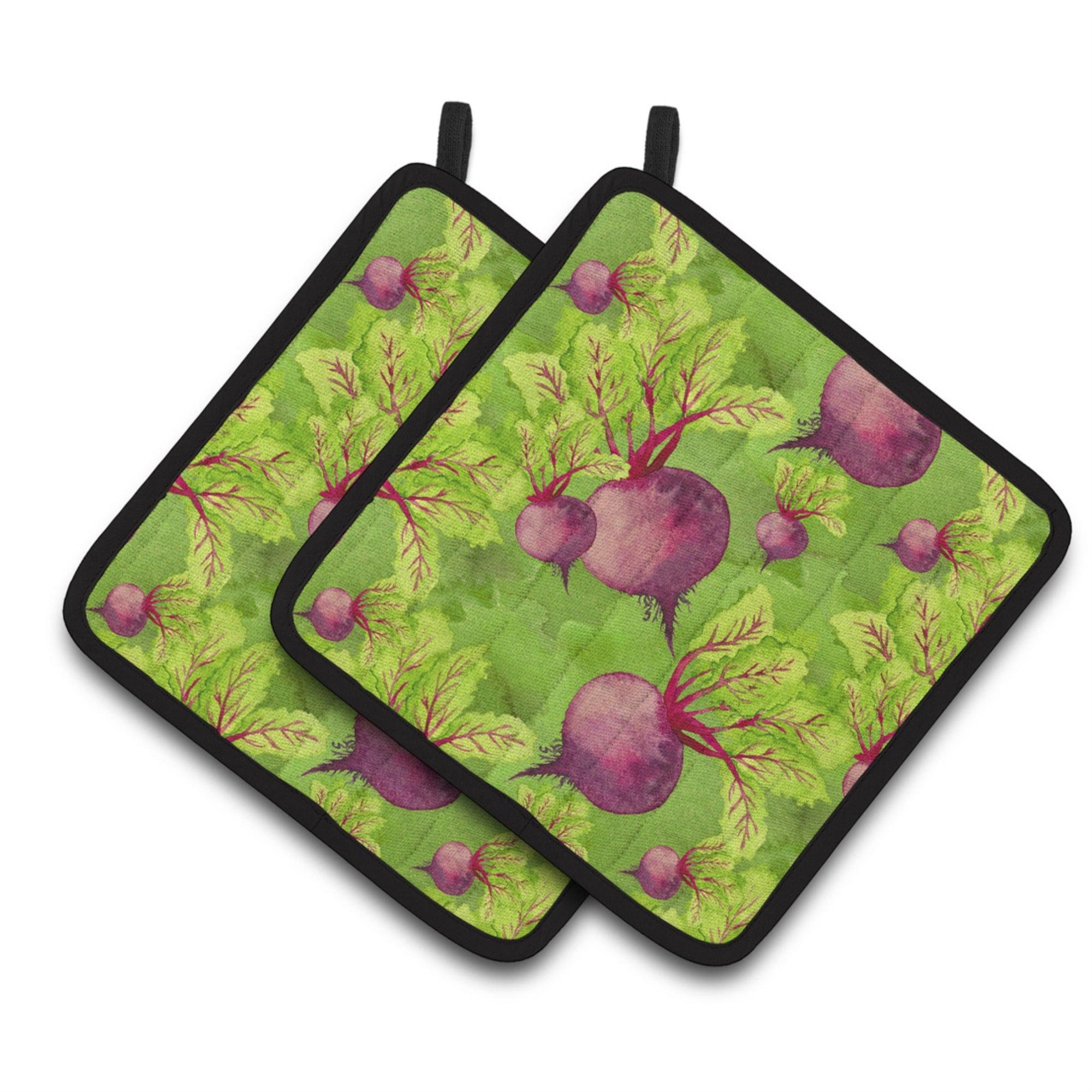 'Caroline'S Treasures Watercolor Radishes Decorated Pot Holder, 7.5'''' X 7.5'''', Multicolor''