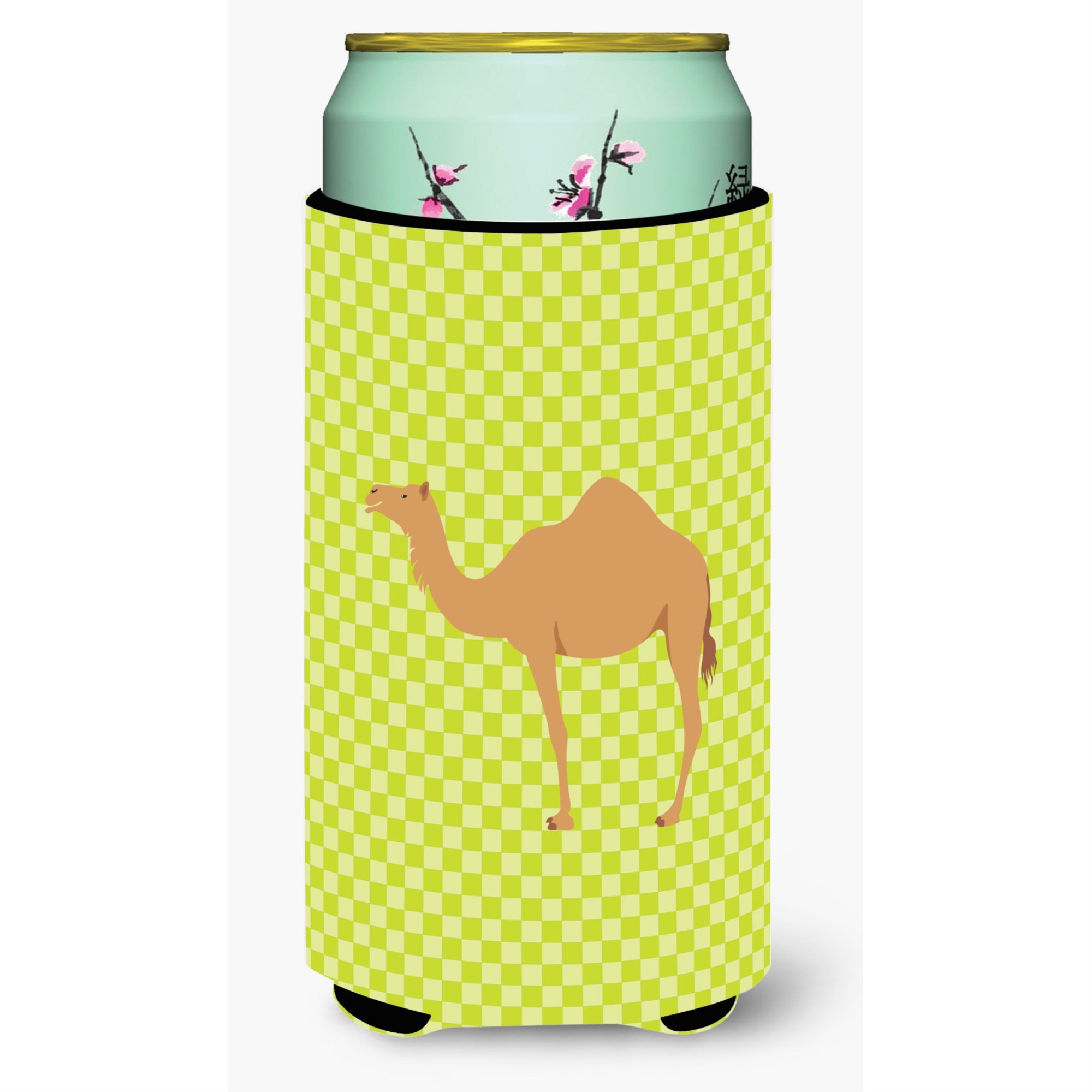 'Caroline'S Treasures Arabian Camel Dromedary Green Decorative Can Hugger, Tall Boy, Multicolor''