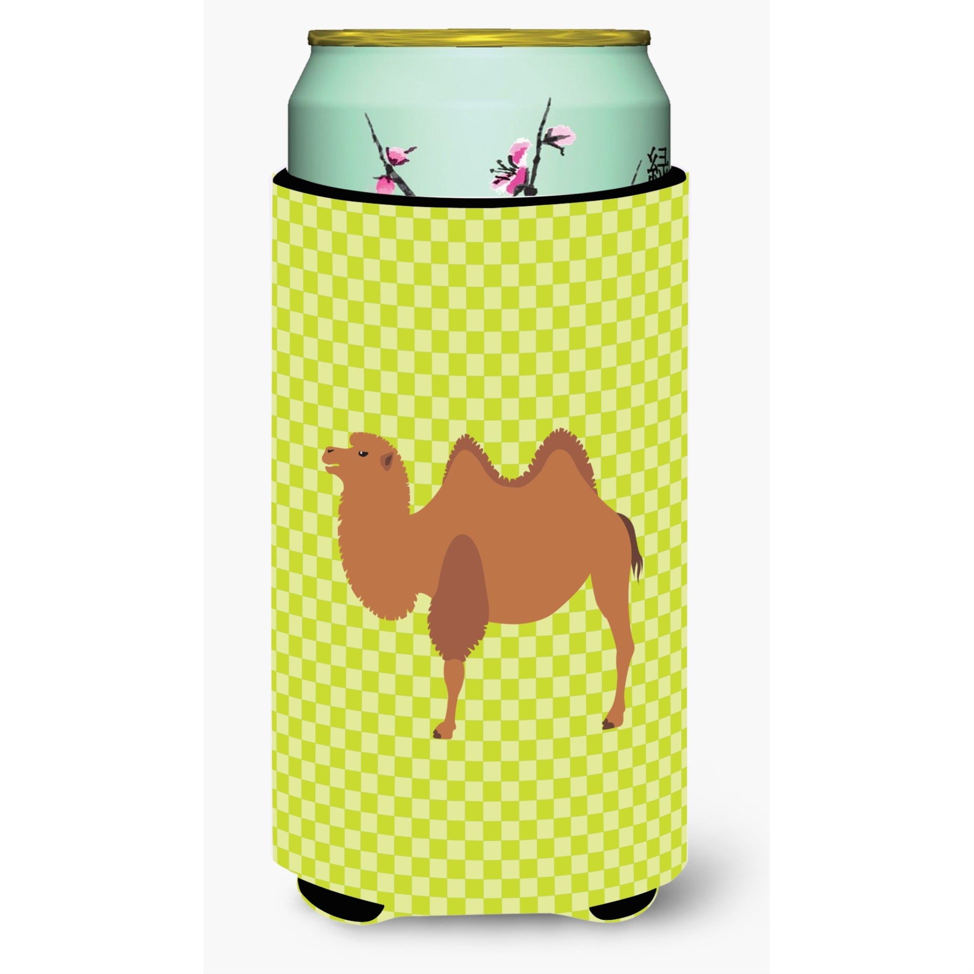 'Caroline'S Treasures Bactrian Camel Green Decorative Can Hugger, Tall Boy, Multicolor''