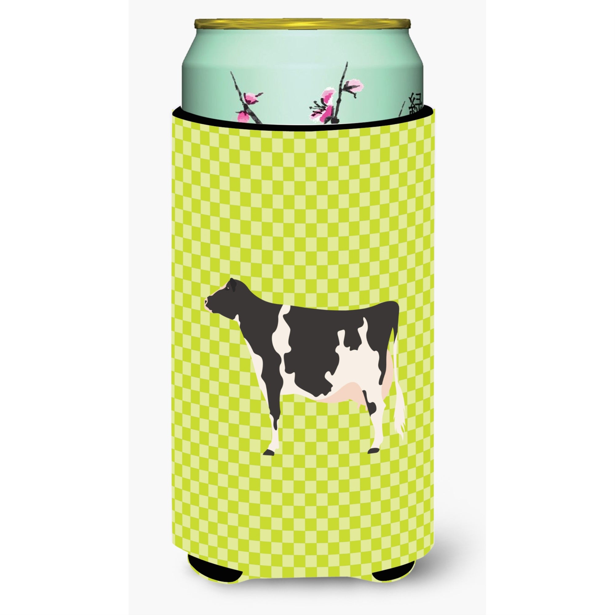 'Caroline'S Treasures Holstein Cow Green Decorative Can Hugger, Tall Boy, Multicolor''