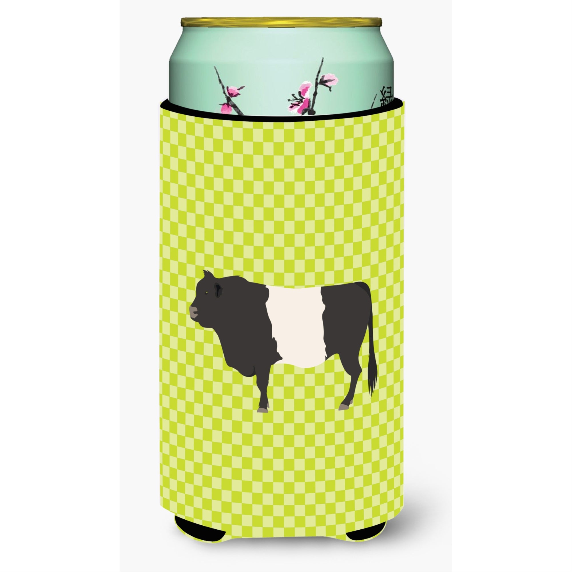 'Caroline'S Treasures Belted Galloway Cow Green Decorative Can Hugger, Tall Boy, Multicolor''