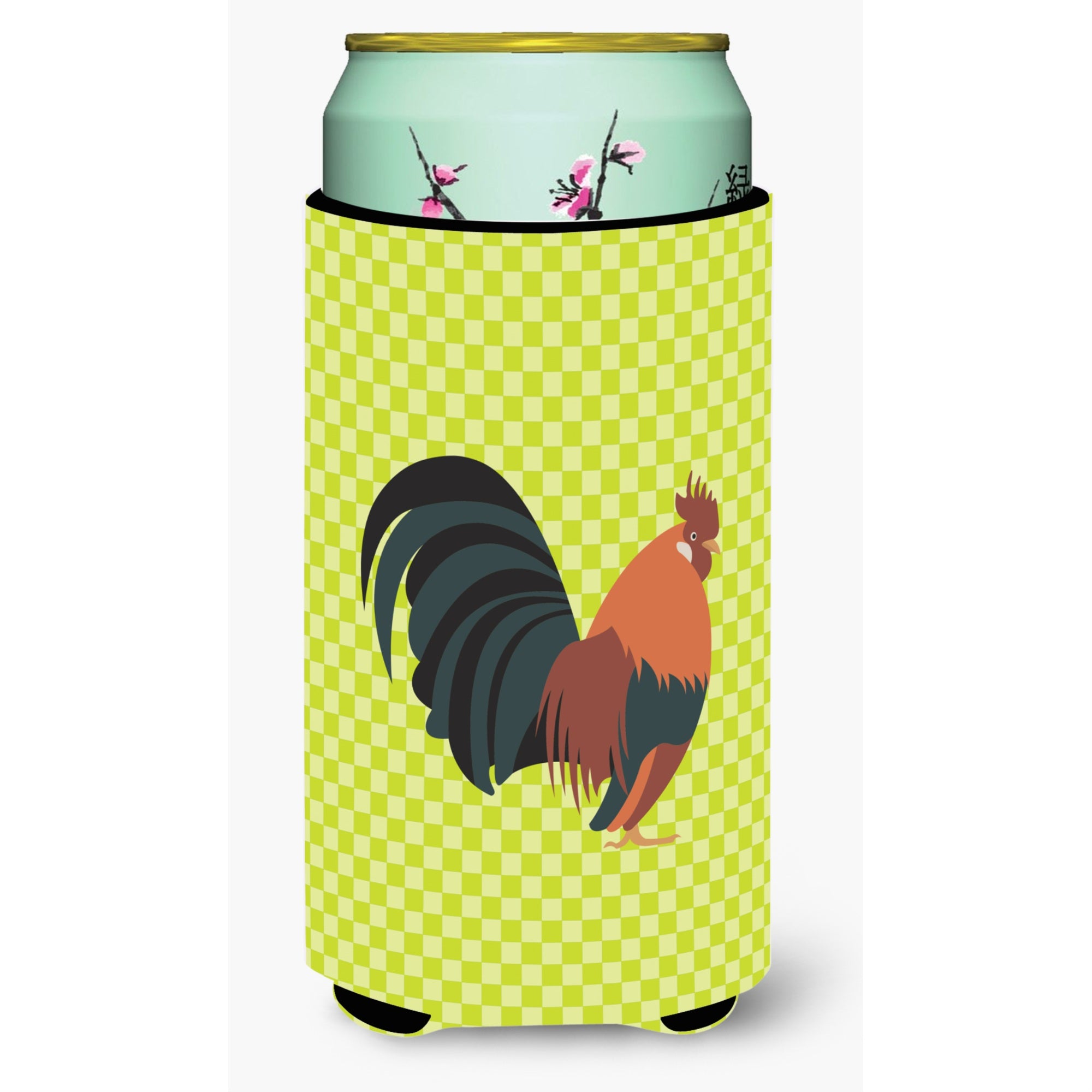 'Caroline'S Treasures Dutch Bantam Chicken Green Decorative Can Hugger, Tall Boy, Multicolor''