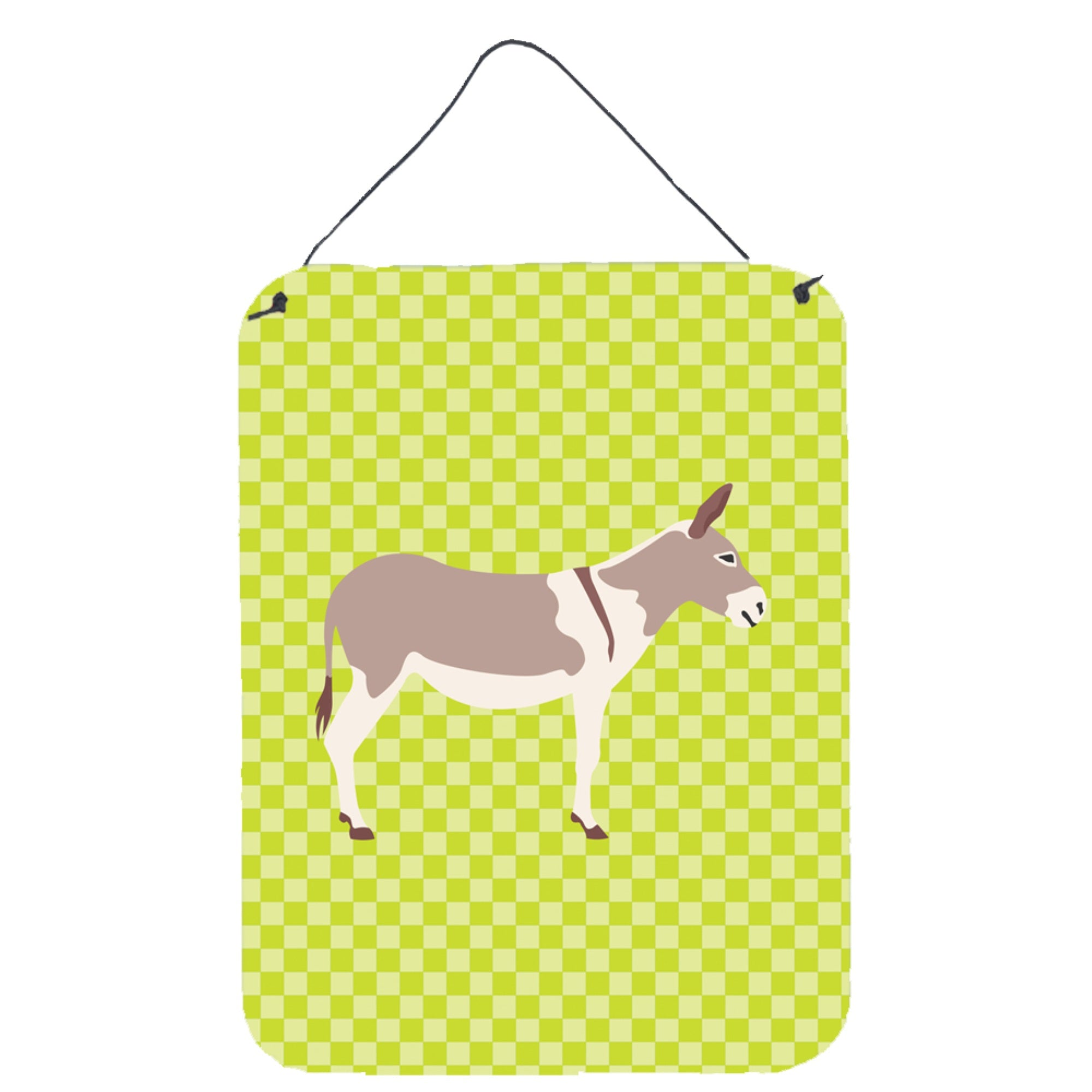 'Caroline'S Treasures Australian Teamster Donkey Green Metal Print, 16Hx12W, Multicolor''