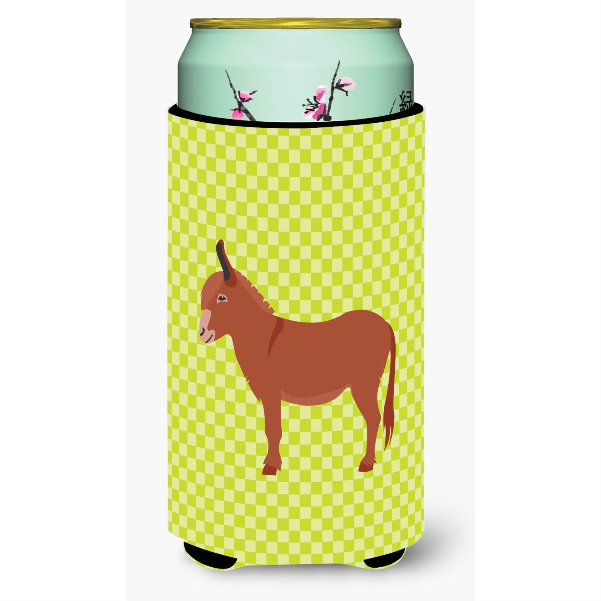 'Caroline'S Treasures Irish Donkey Green Decorative Can Hugger, Tall Boy, Multicolor''