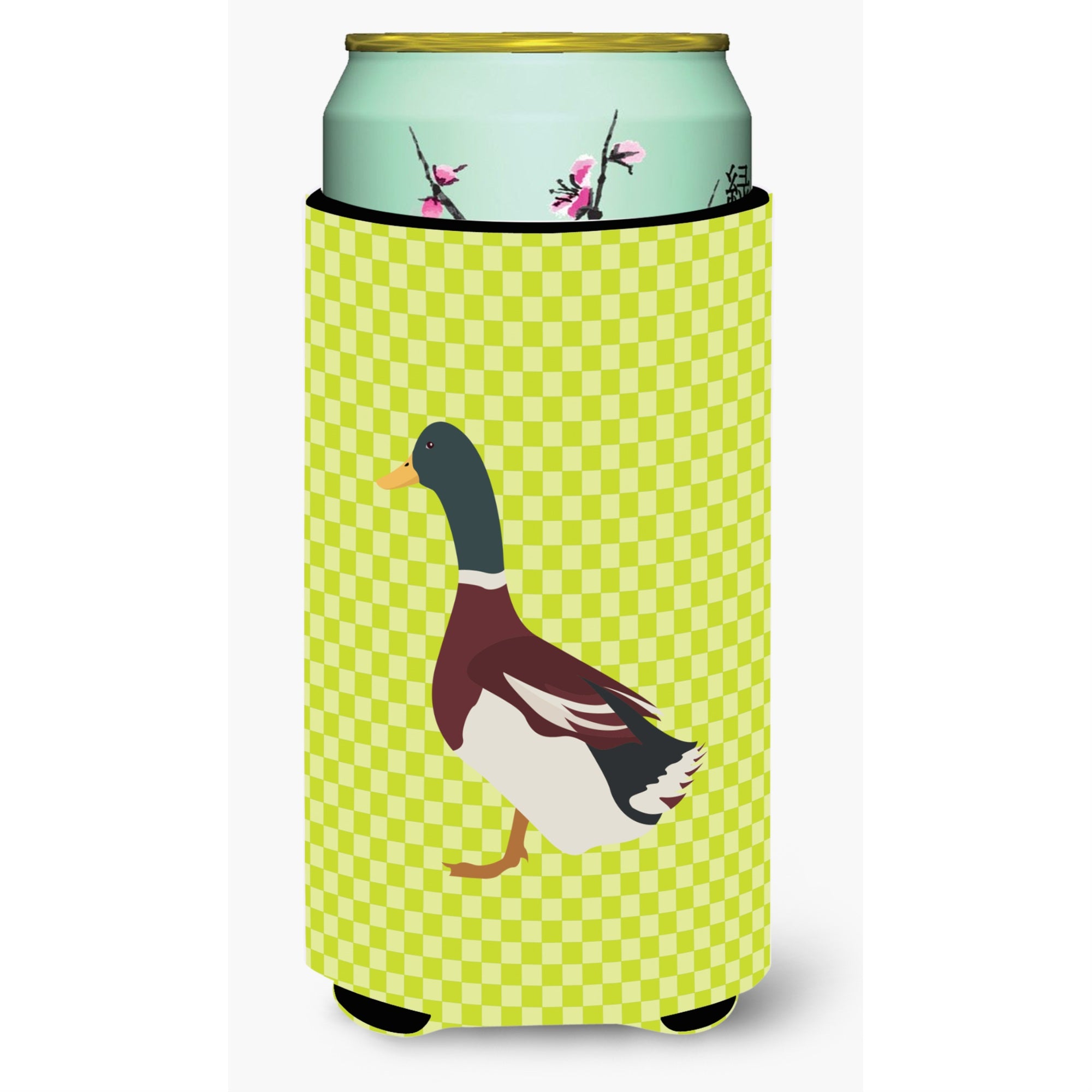 'Caroline'S Treasures Rouen Duck Green Decorative Can Hugger, Tall Boy, Multicolor''