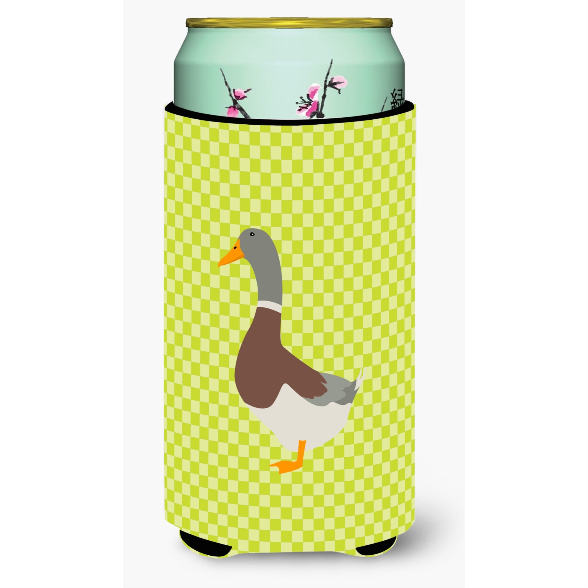 'Caroline'S Treasures Saxony Sachsenente Duck Green Decorative Can Hugger, Tall Boy, Multicolor''