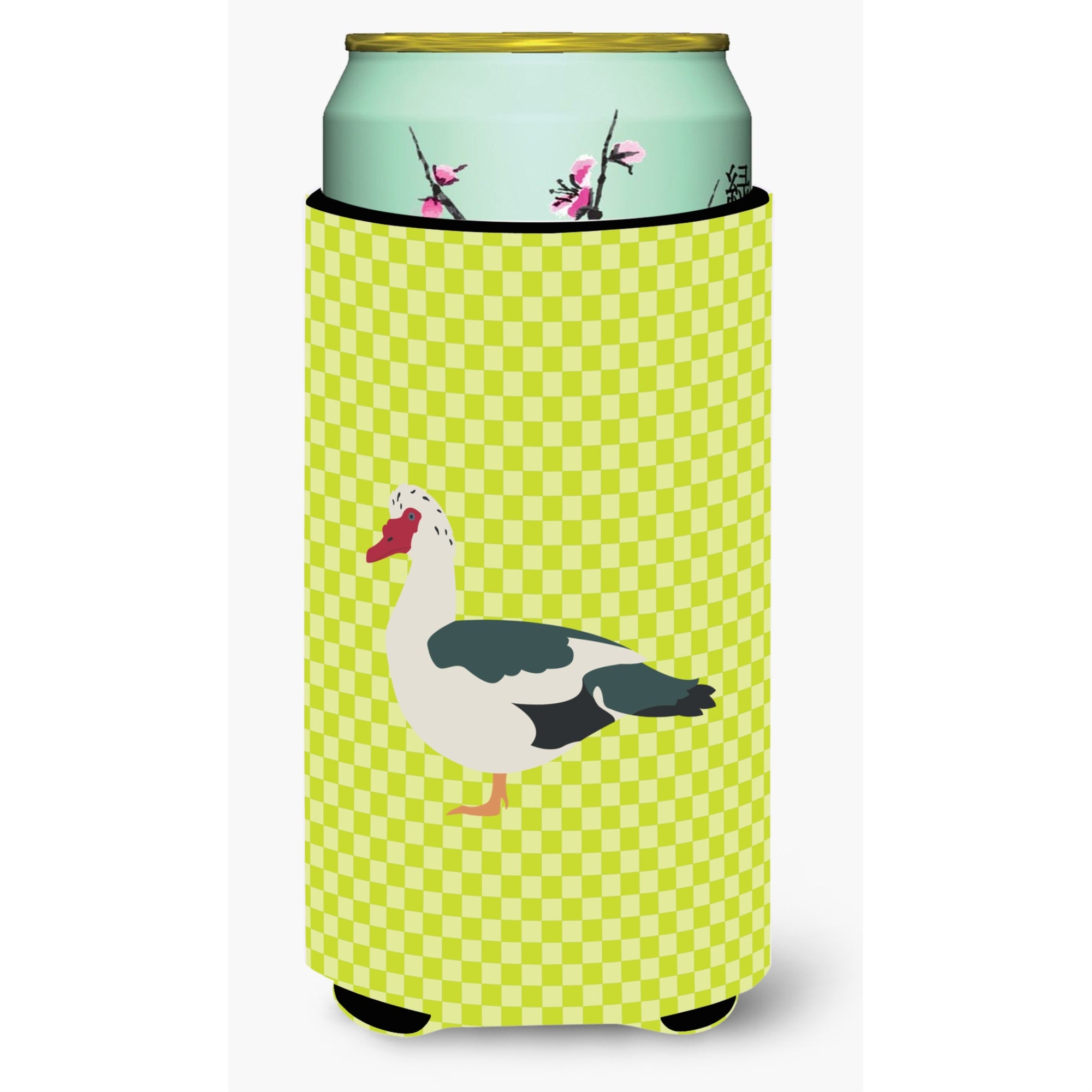 'Caroline'S Treasures Muscovy Duck Green Decorative Can Hugger, Tall Boy, Multicolor''