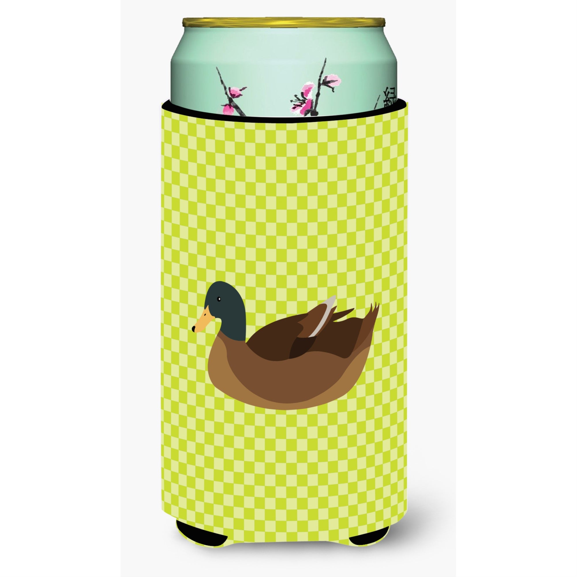 'Caroline'S Treasures Khaki Campbell Duck Green Decorative Can Hugger, Tall Boy, Multicolor''
