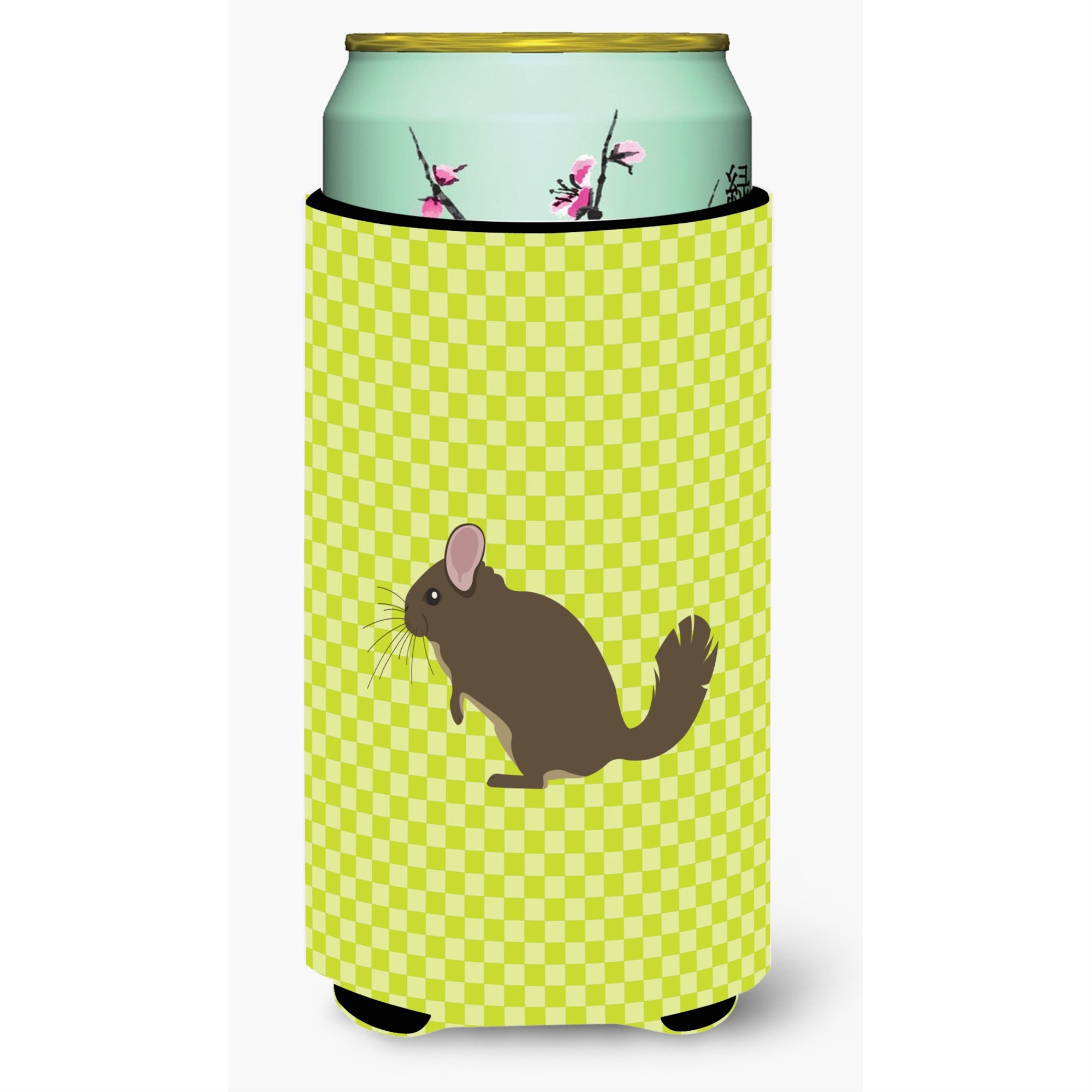 'Caroline'S Treasures Chinchilla Green Decorative Can Hugger, Tall Boy, Multicolor''