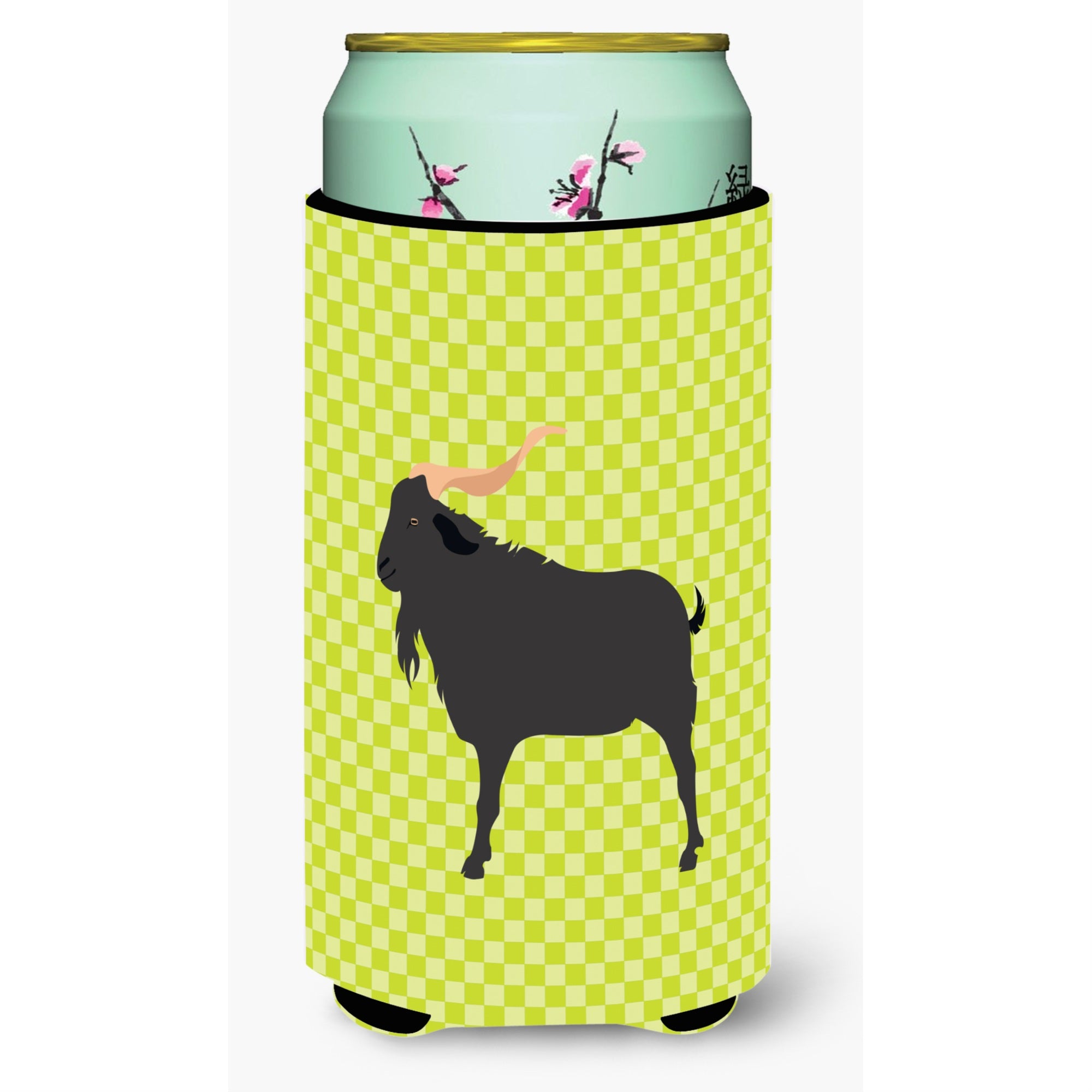 'Caroline'S Treasures Verata Goat Green Decorative Can Hugger, Tall Boy, Multicolor''