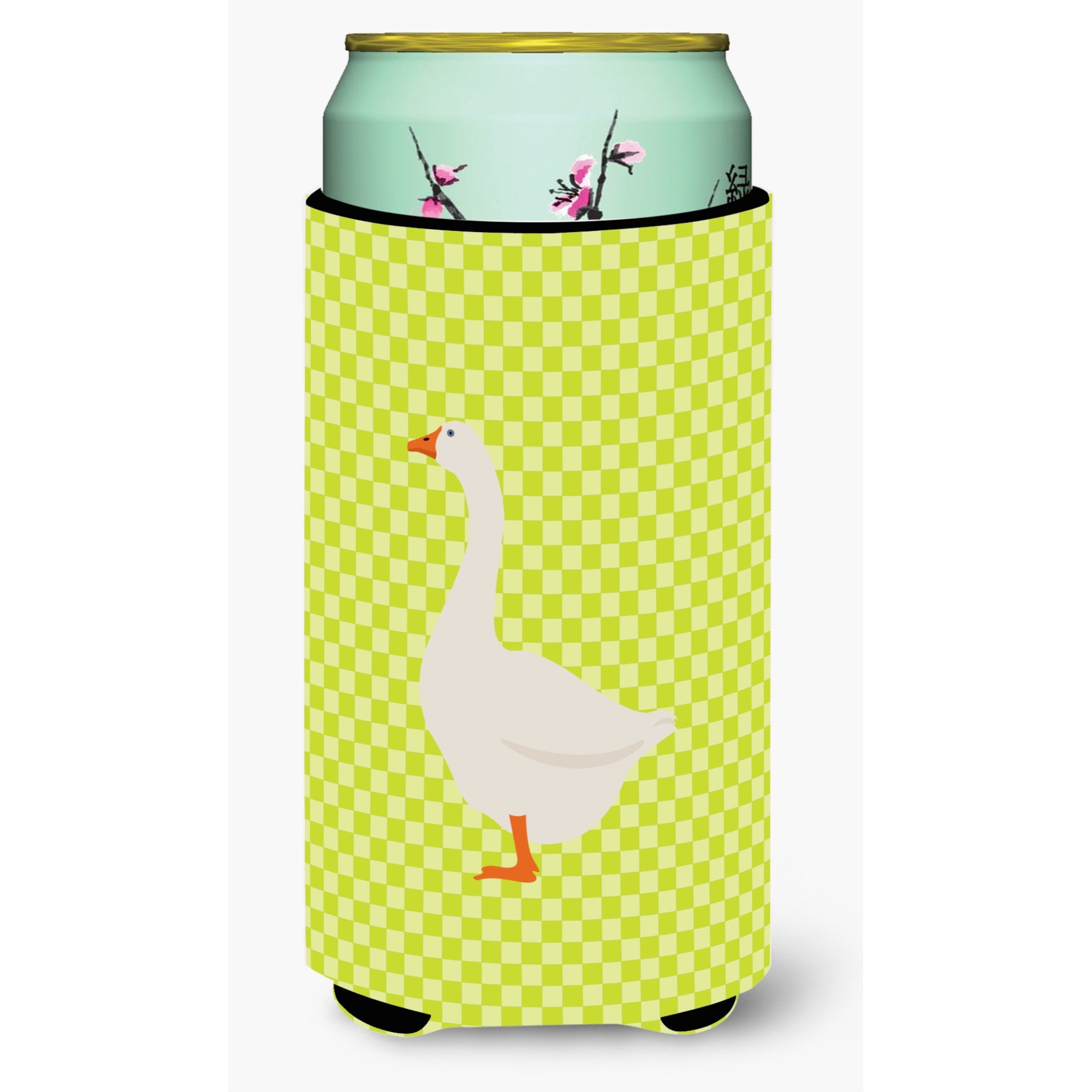 'Caroline'S Treasures Embden Goose Green Decorative Can Hugger, Tall Boy, Multicolor''