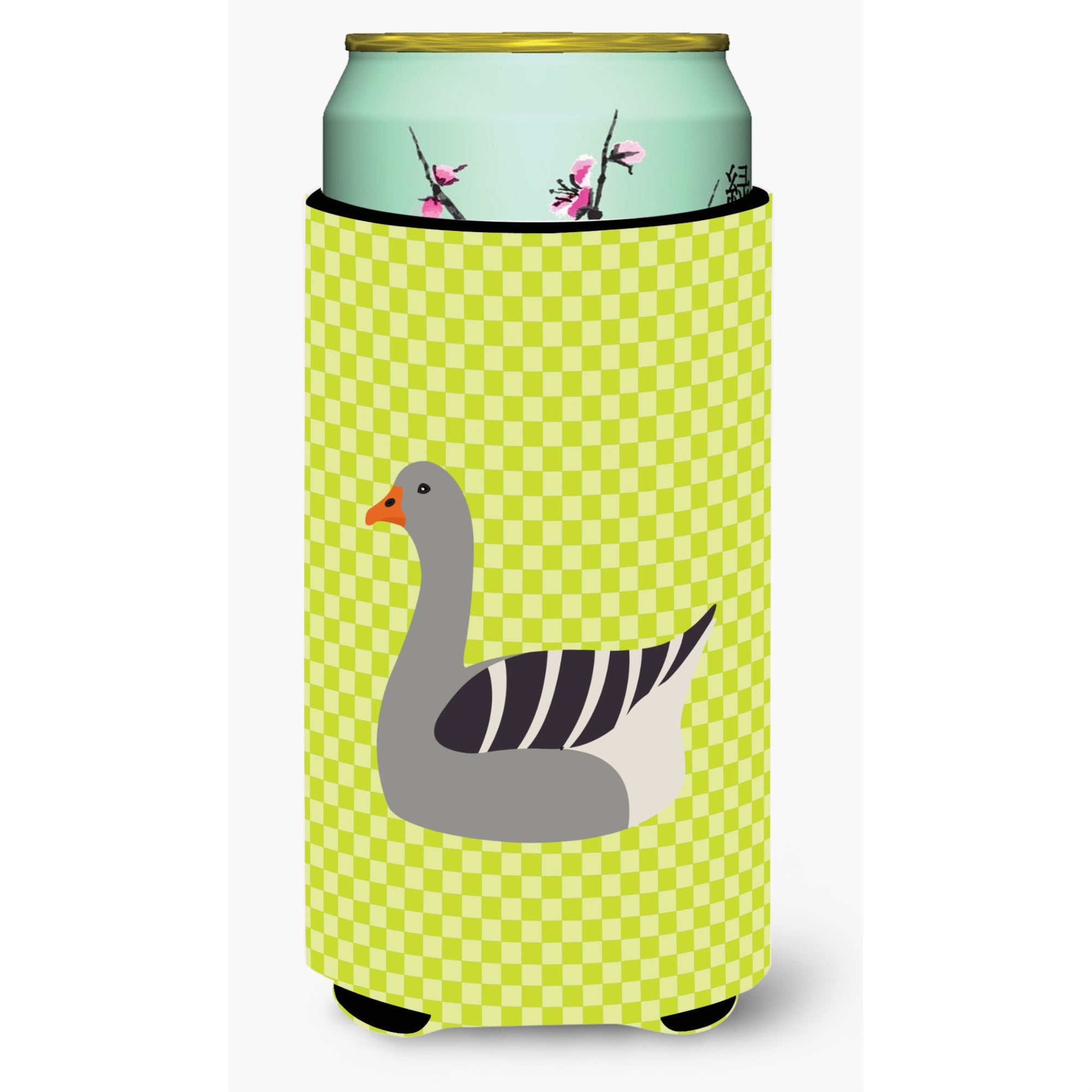'Caroline'S Treasures Pilgrim Goose Green Decorative Can Hugger, Tall Boy, Multicolor''