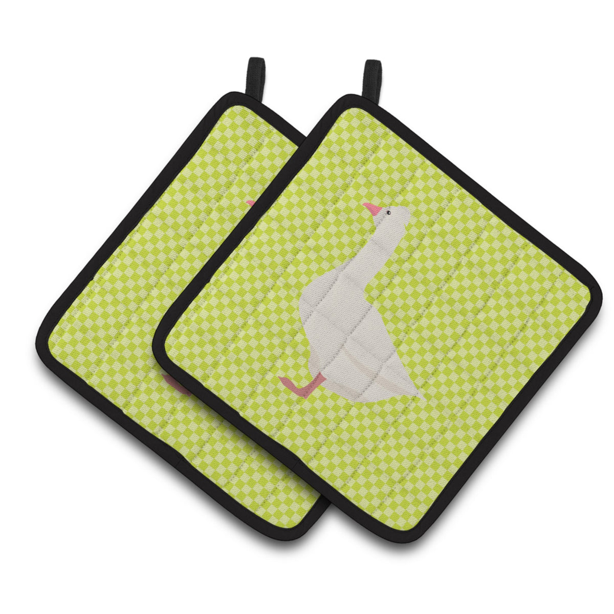 'Caroline'S Treasures Roman Goose Green Decorated Pot Holder, 7.5'''' X 7.5''''''