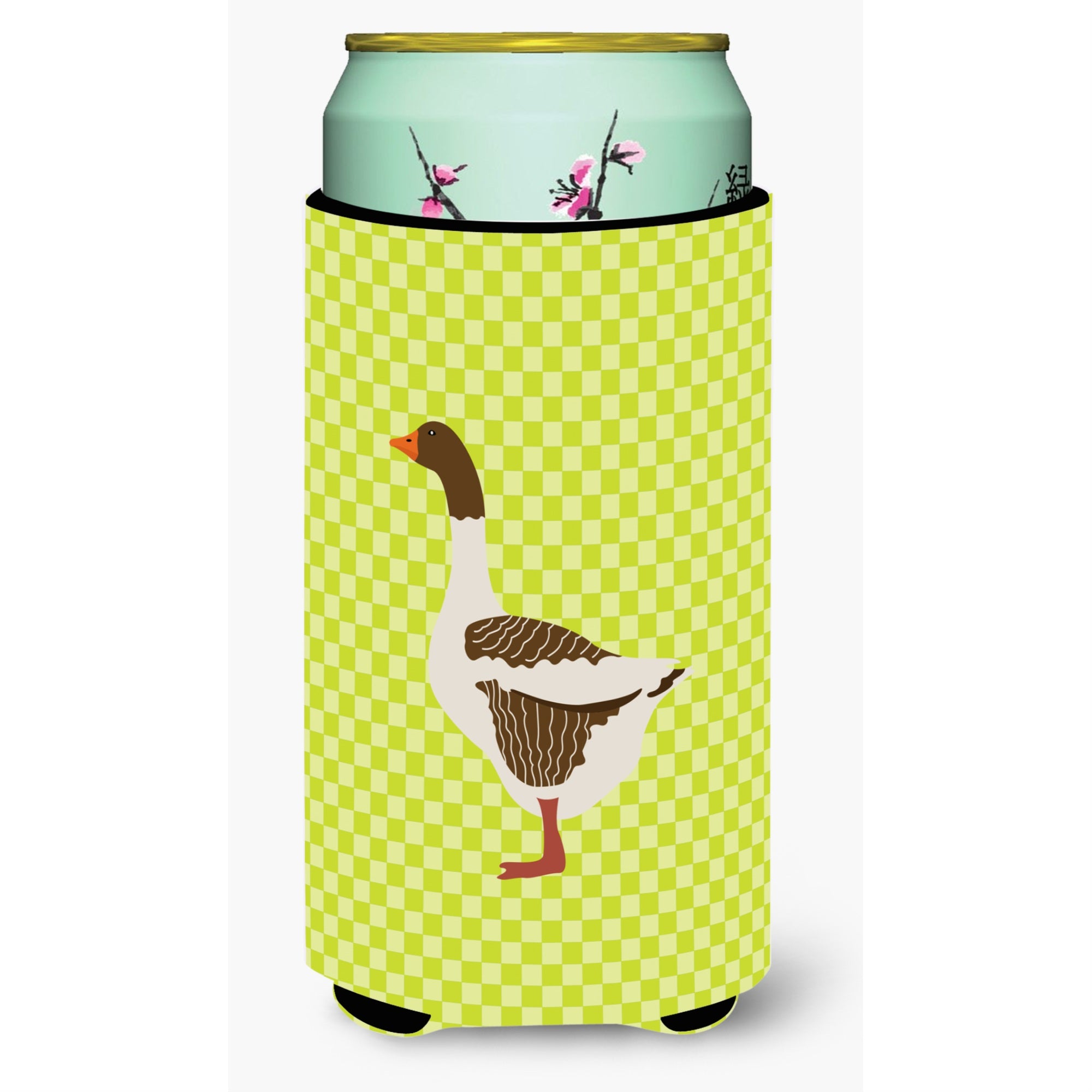 'Caroline'S Treasures Pomeranian Rogener Goose Green Decorative Can Hugger, Tall Boy, Multicolor''