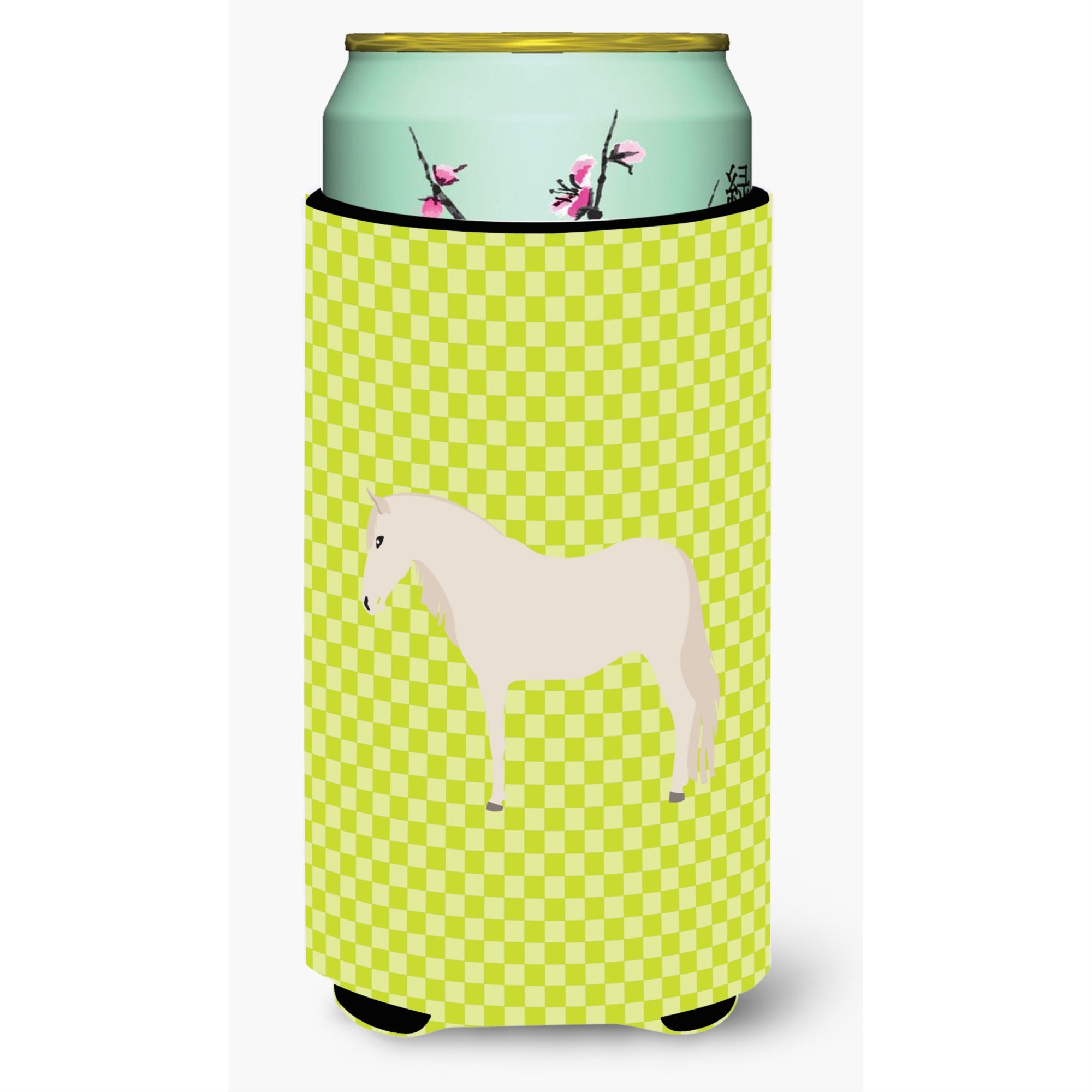 'Caroline'S Treasures Paso Fino Horse Green Decorative Can Hugger, Tall Boy, Multicolor''