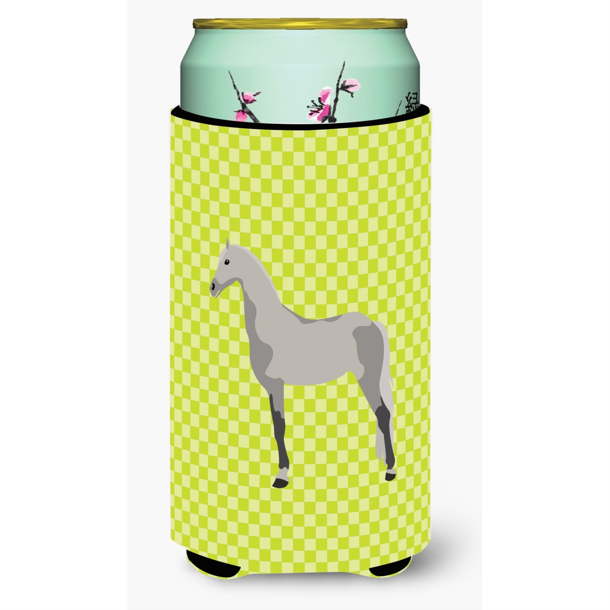 'Caroline'S Treasures Orlov Trotter Horse Green Decorative Can Hugger, Tall Boy, Multicolor''