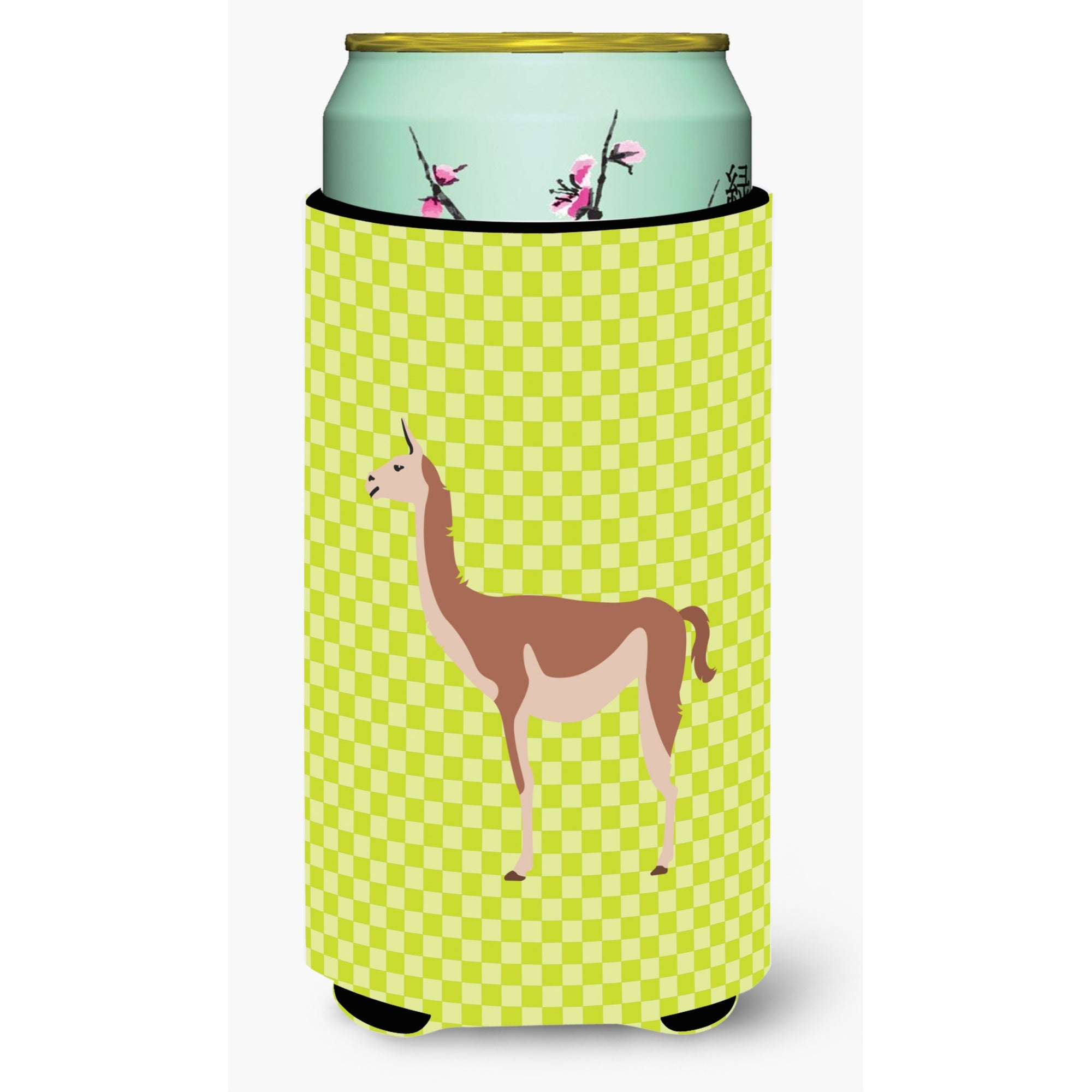 'Caroline'S Treasures Guanaco Green Decorative Can Hugger, Tall Boy, Multicolor''