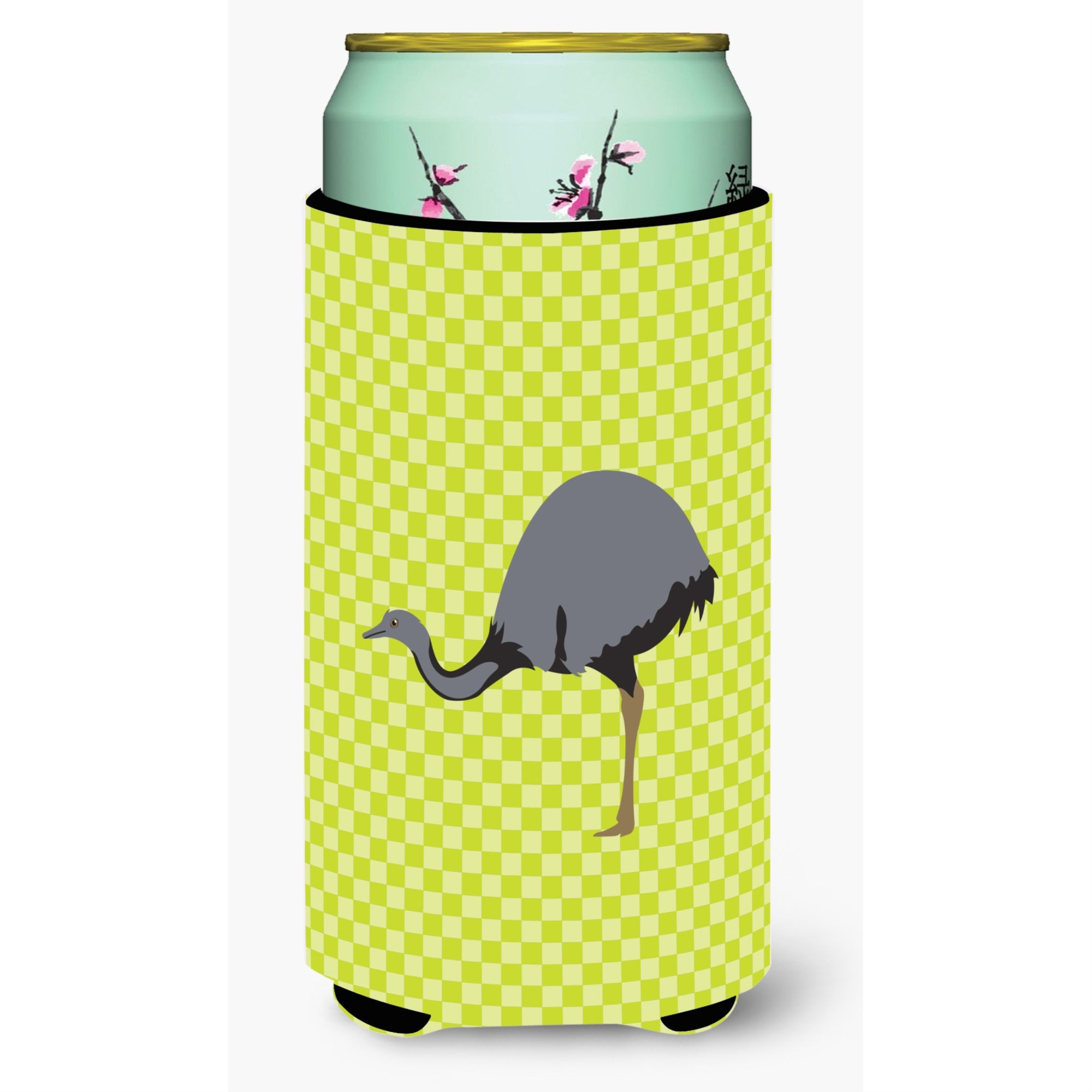 Carolines Treasures Rhea Green Decorative Can Hugger, Tall Boy, Multicolor