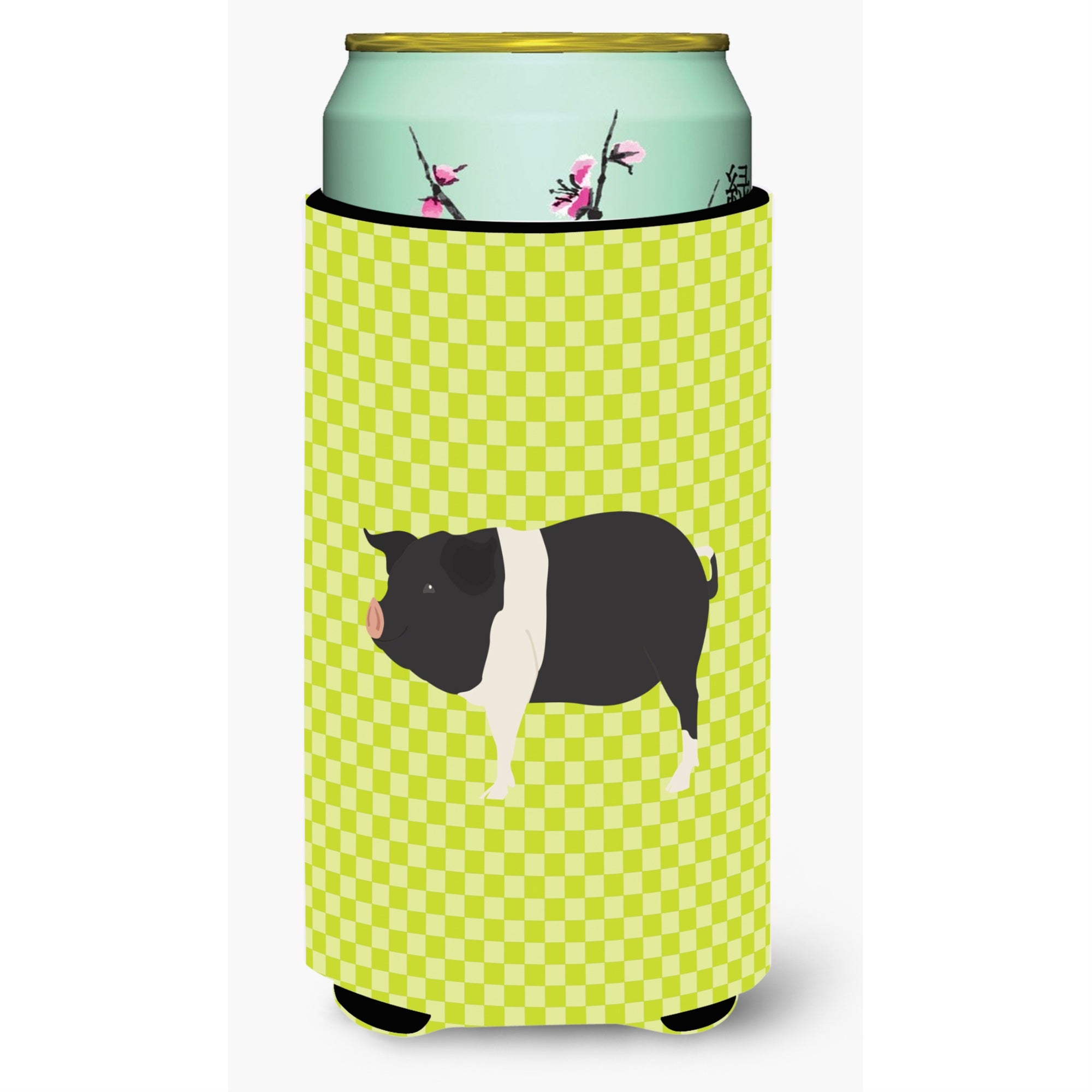 'Caroline'S Treasures Hampshire Pig Green Decorative Can Hugger, Tall Boy, Multicolor''