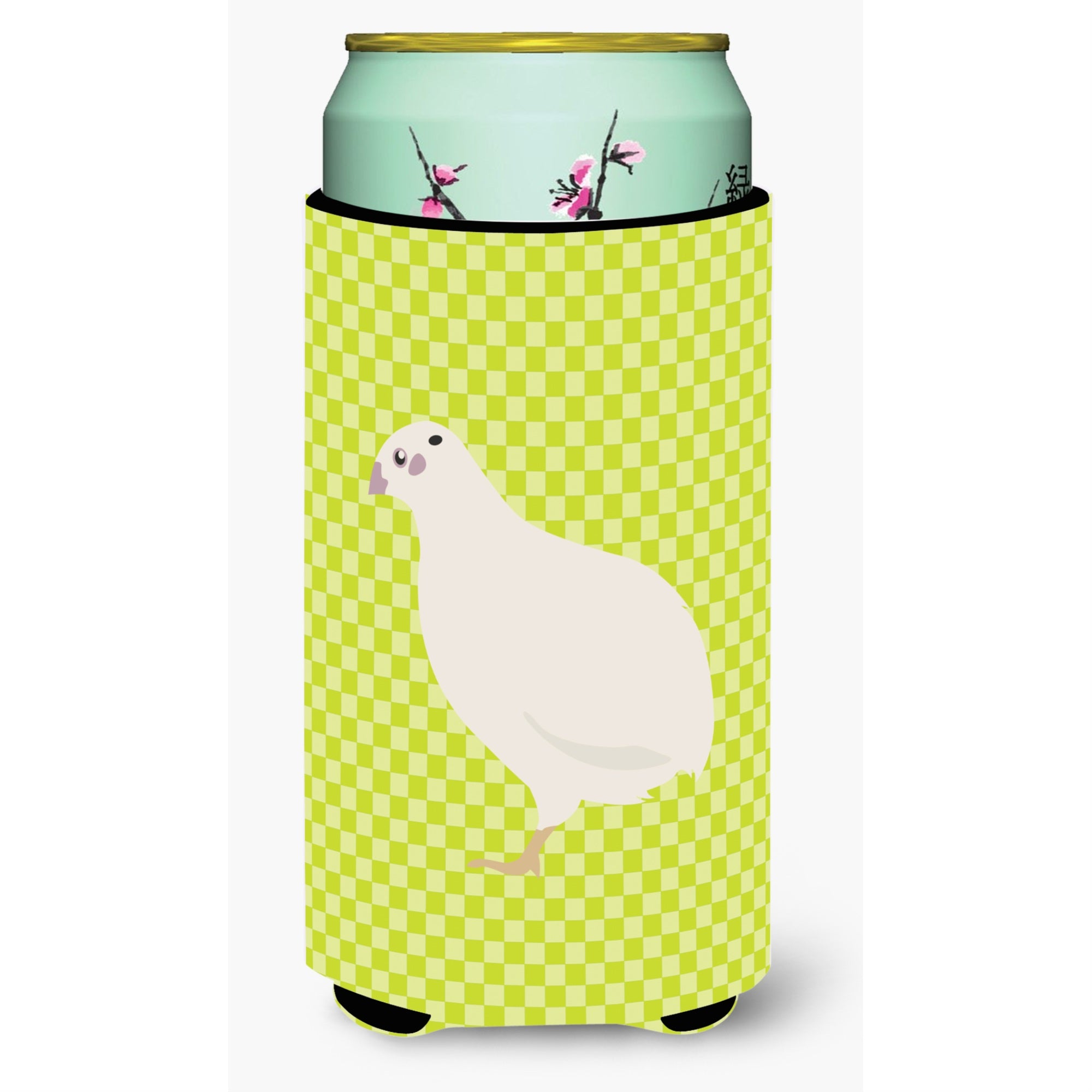 'Caroline'S Treasures Texas Quail Green Decorative Can Hugger, Tall Boy, Multicolor''