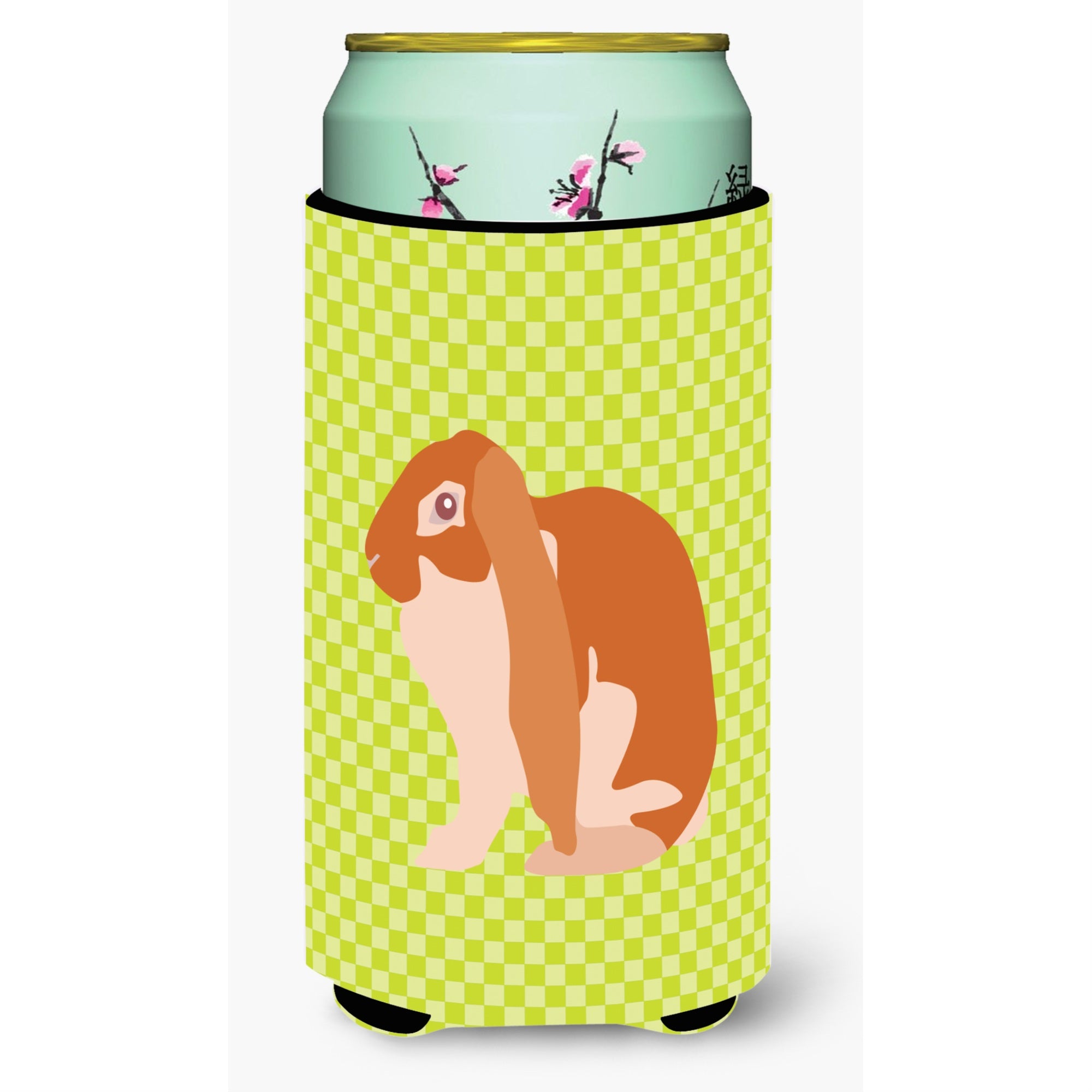 'Caroline'S Treasures English Lop Rabbit Green Decorative Can Hugger, Tall Boy, Multicolor''