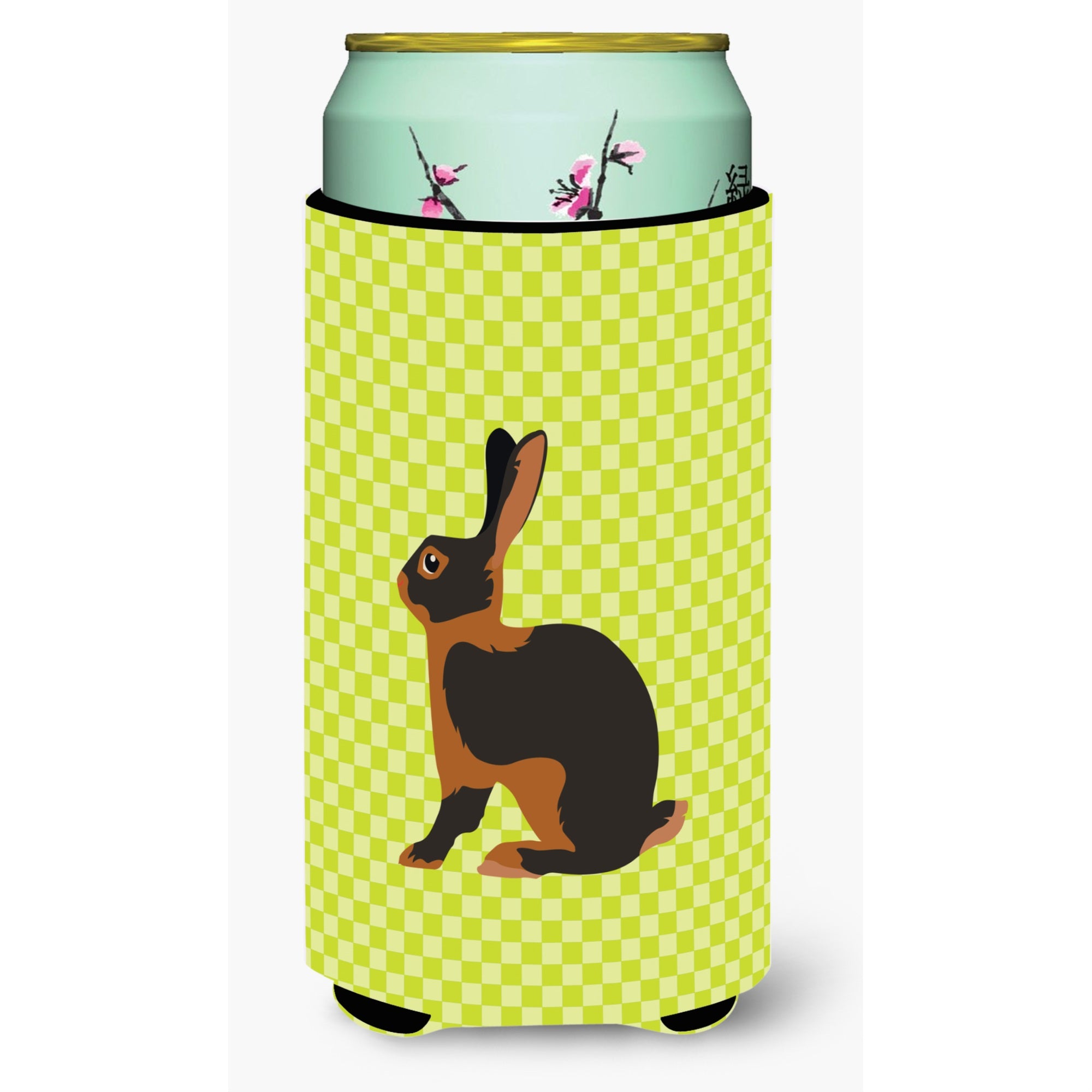 'Caroline'S Treasures Tan Rabbit Green Decorative Can Hugger, Tall Boy, Multicolor''