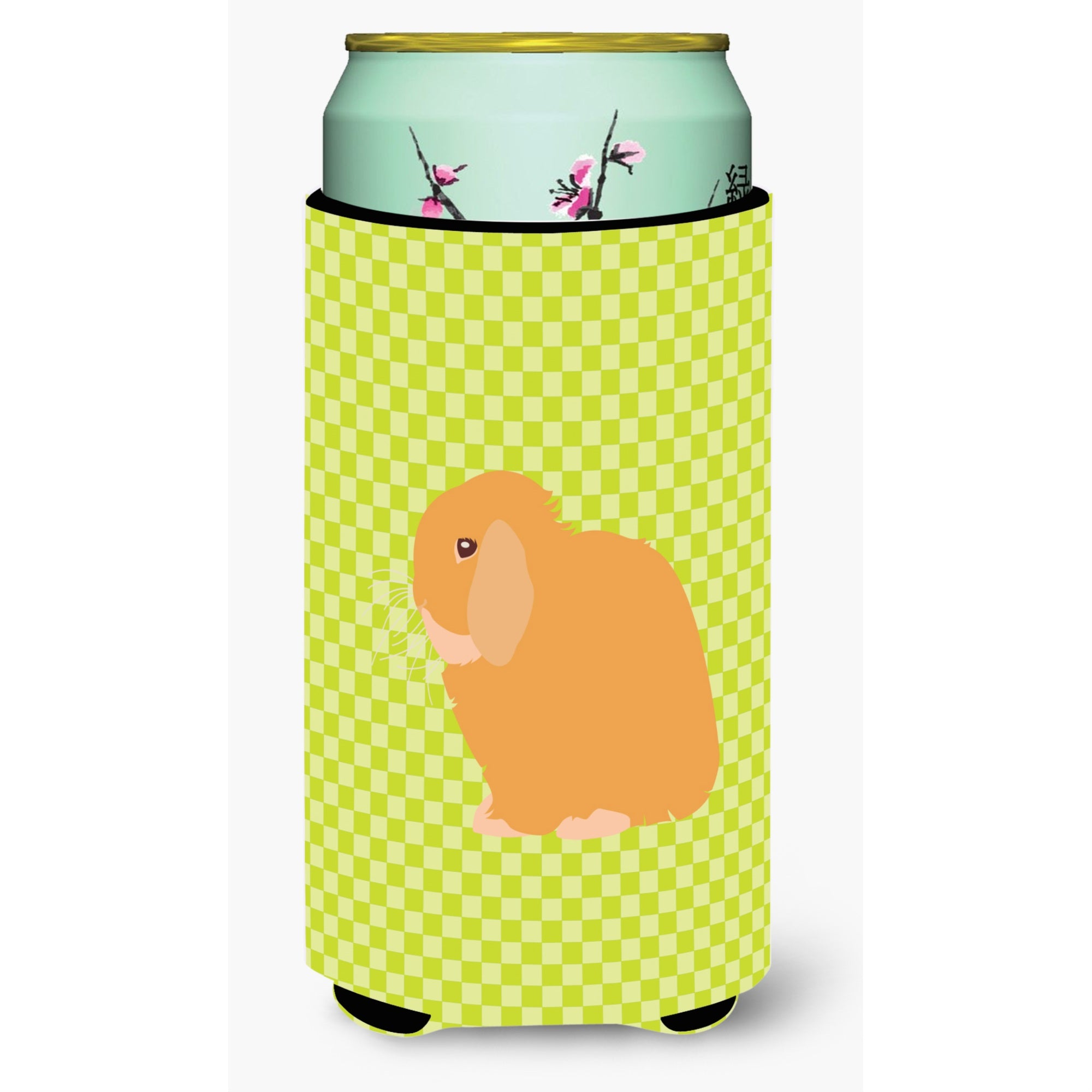 'Caroline'S Treasures Holland Lop Rabbit Green Decorative Can Hugger, Tall Boy, Multicolor''