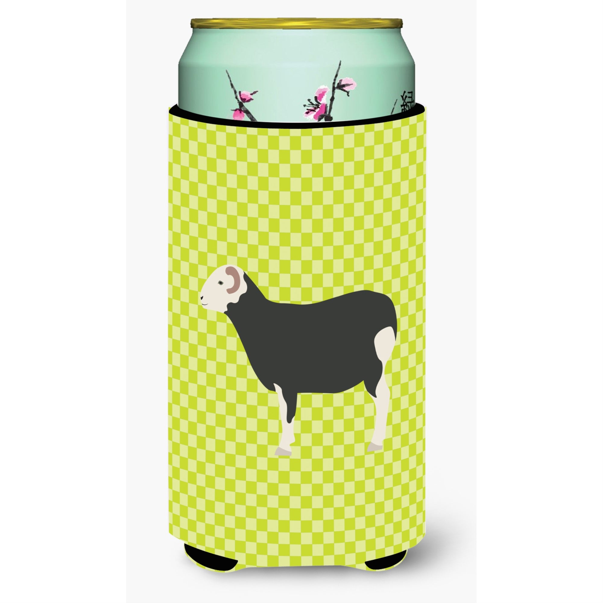 'Caroline'S Treasures Herwick Sheep Green Decorative Can Hugger, Tall Boy, Multicolor''