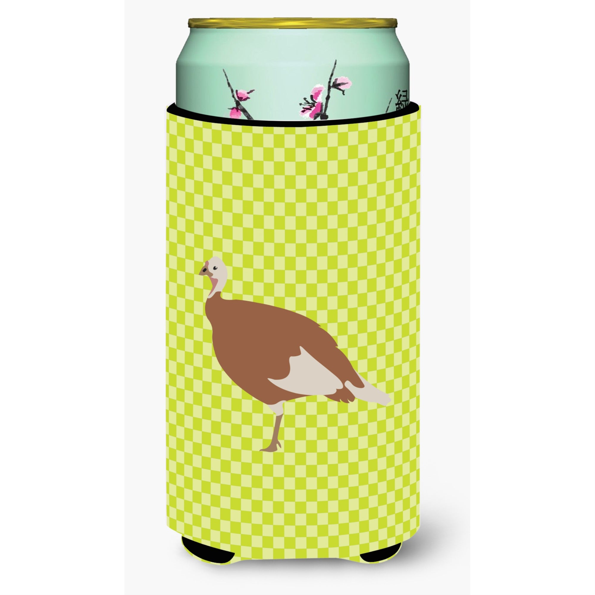 'Caroline'S Treasures Jersey Buff Turkey Hen Green Decorative Can Hugger, Tall Boy, Multicolor''