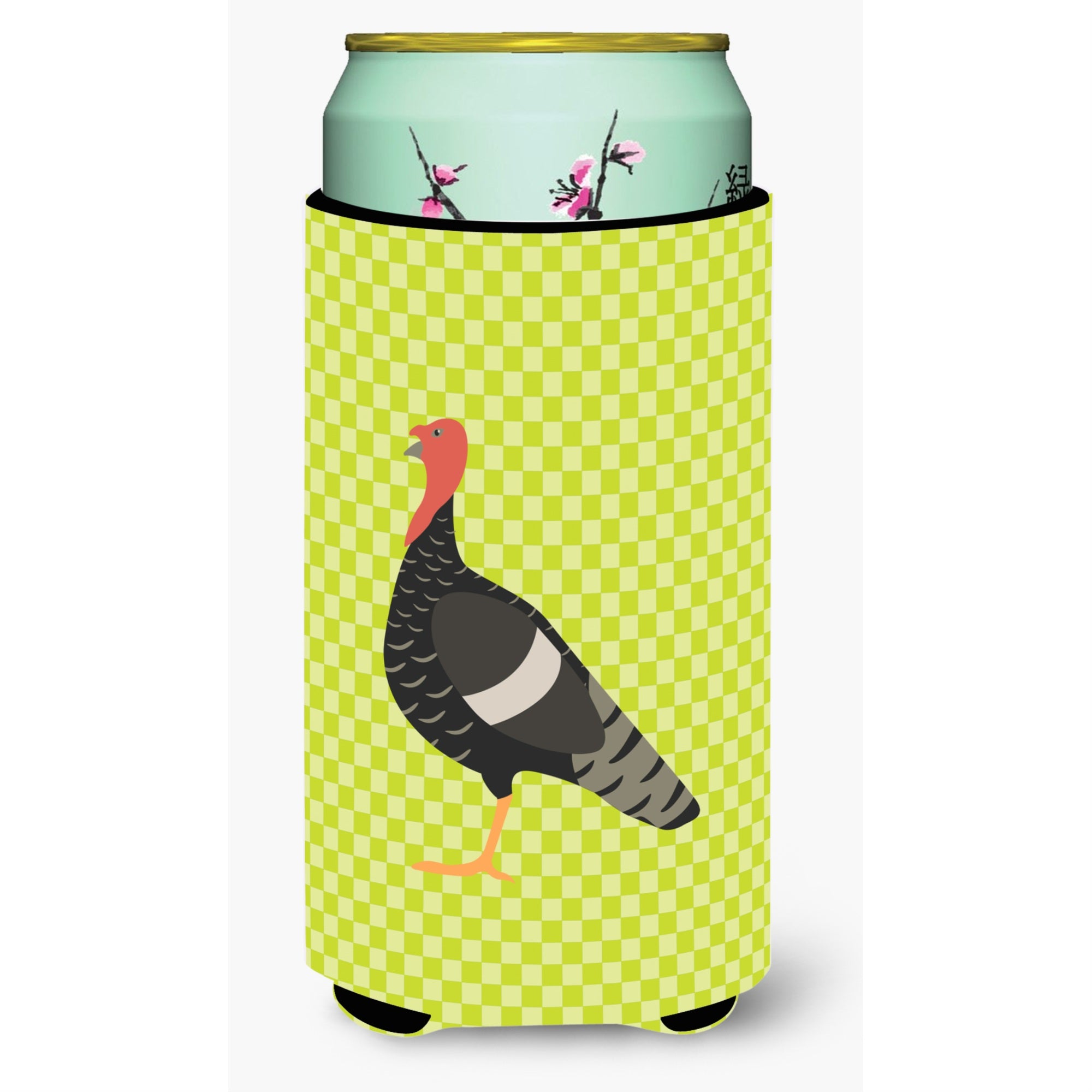 'Caroline'S Treasures Marragansett Turkey Green Decorative Can Hugger, Tall Boy, Multicolor''