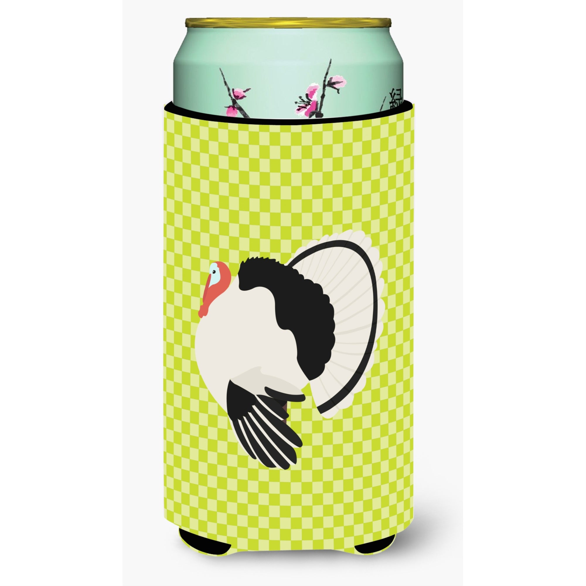 'Caroline'S Treasures Royal Palm Turkey Green Decorative Can Hugger, Tall Boy, Multicolor''