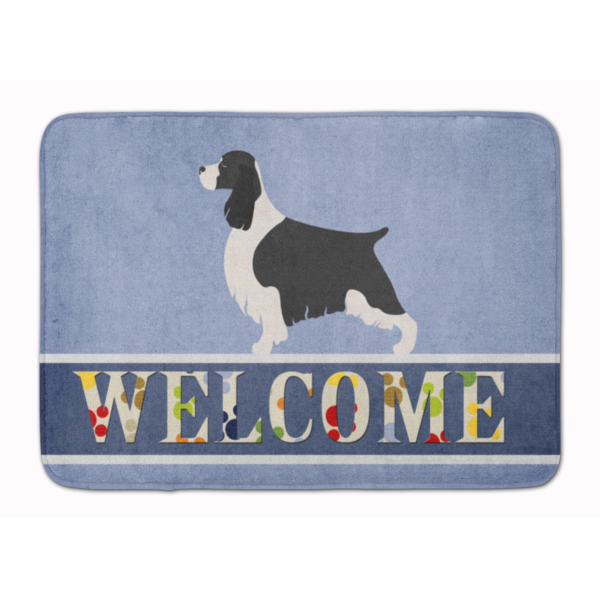'Caroline'S Treasures English Springer Spaniel Welcome Floor Mat, 19'''' X 27'''', Multicolor''