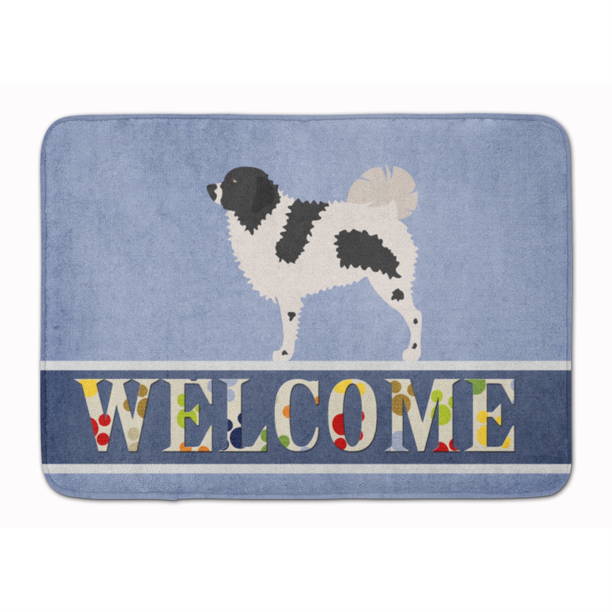 'Caroline'S Treasures Wetterhoun Frisian Water Dog Floor Mat, 19'''' X 27'''', Multicolor''