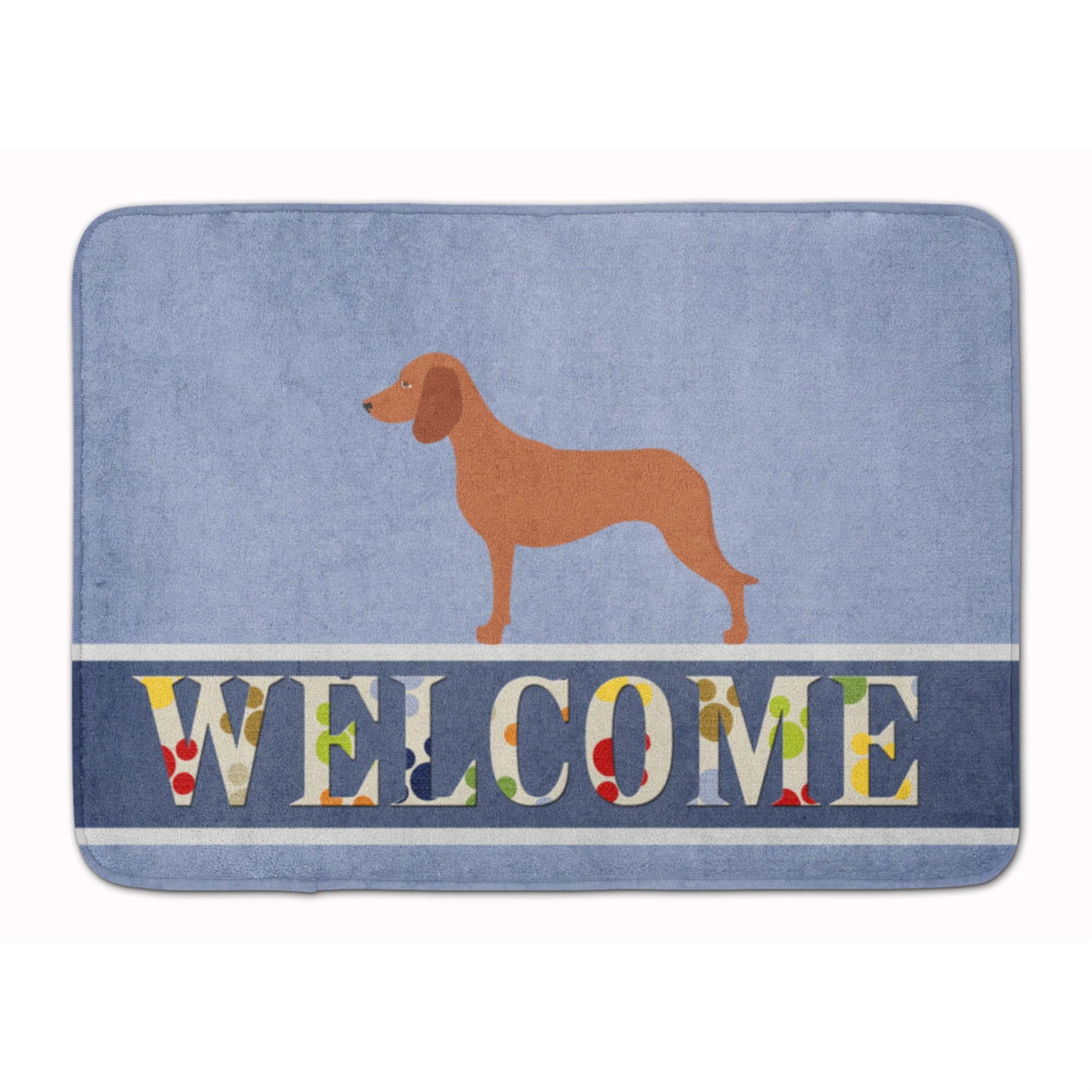 'Caroline'S Treasures Bavarian Mountain Hound Welcome Floor Mat, 19'''' X 27'''', Multicolor''