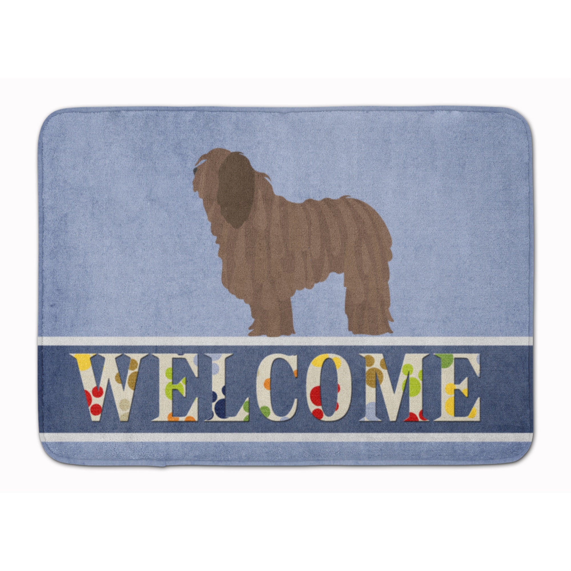 'Caroline'S Treasures Bergamasco Shepherd Welcome Floor Mat, 19'''' X 27'''', Multicolor''