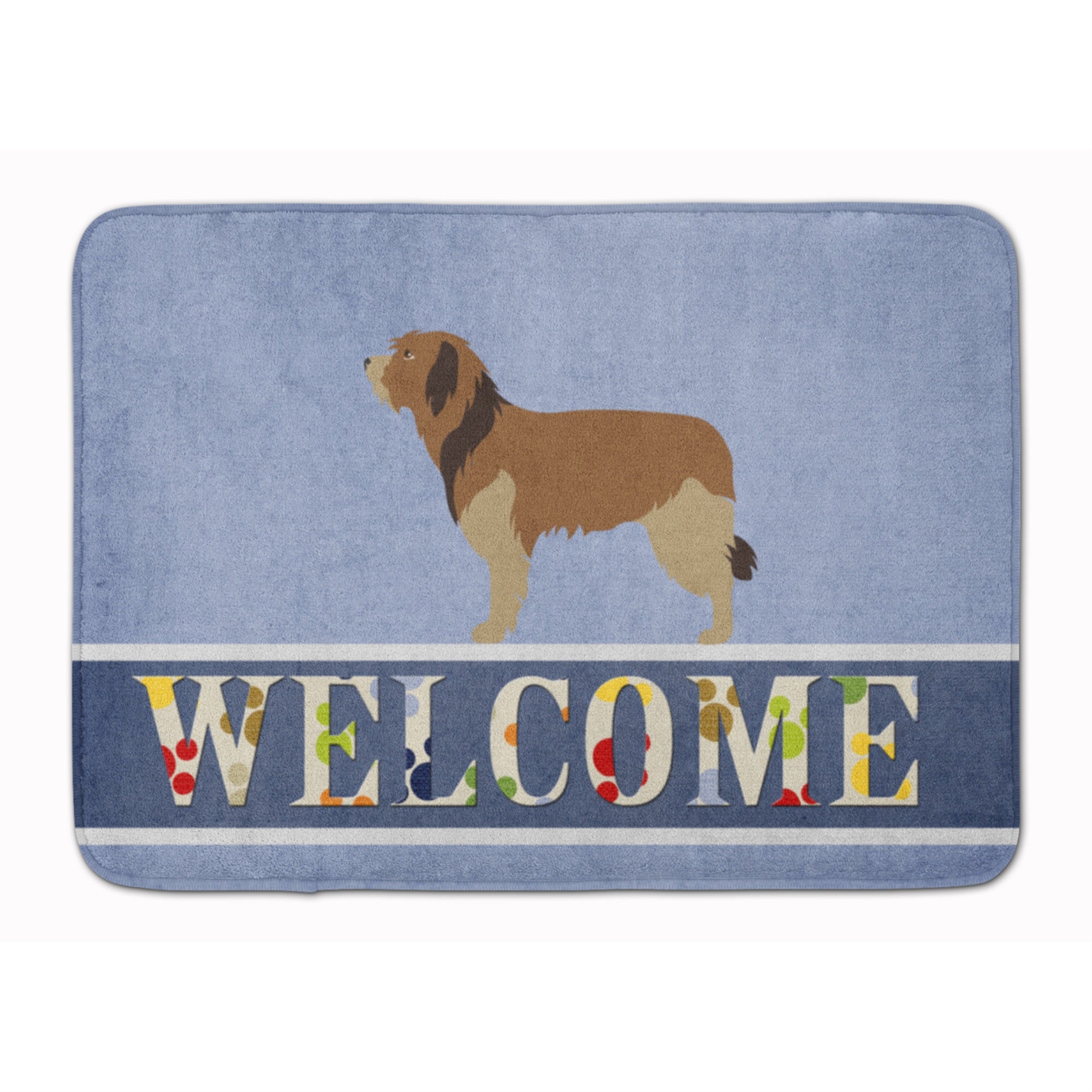'Caroline'S Treasures Catalan Sheepdog Welcome Floor Mat, 19'''' X 27'''', Multicolor''