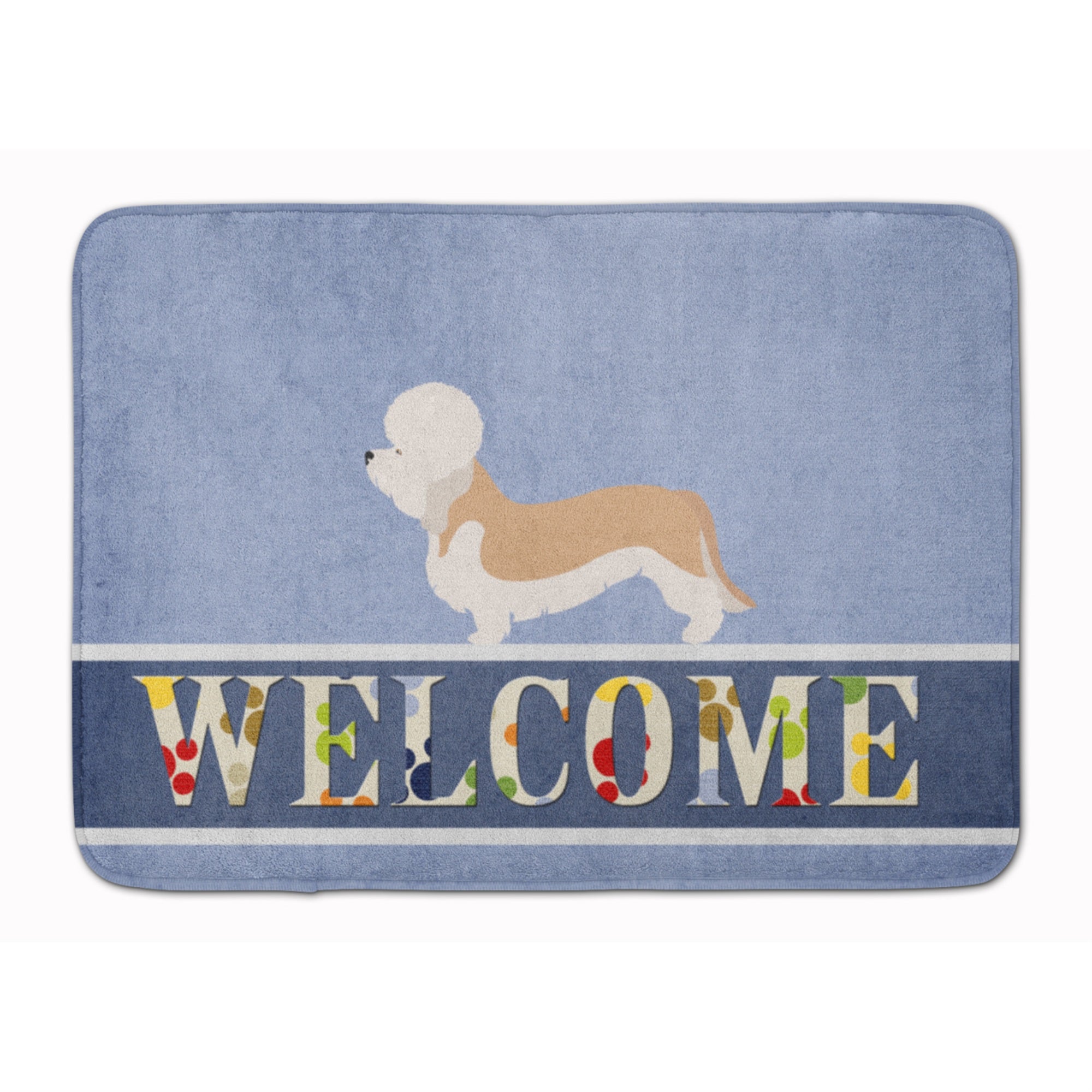 'Caroline'S Treasures Dandie Dinmont Terrier Welcome Floor Mat, 19'''' X 27'''', Multicolor''