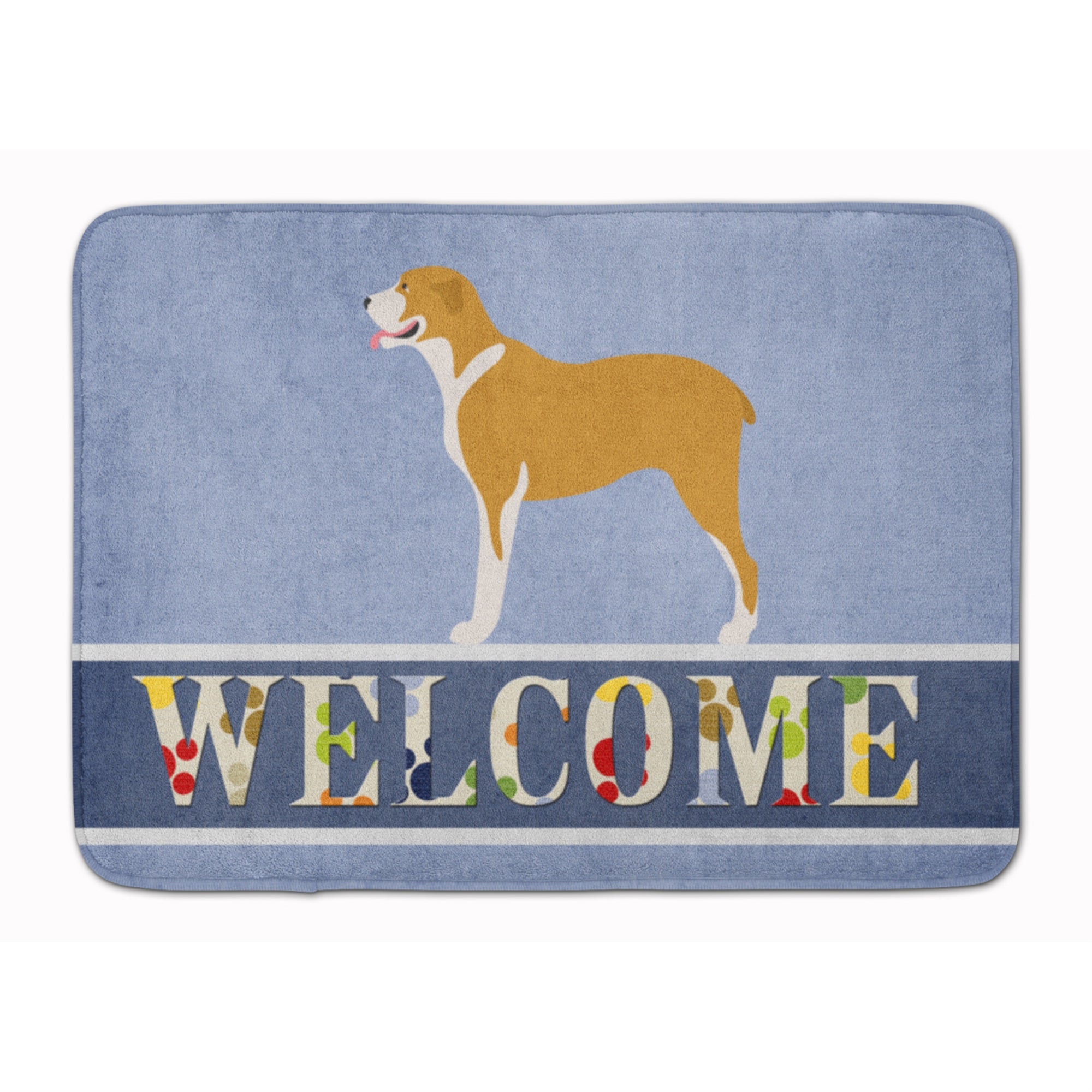 'Caroline'S Treasures Belgium Mastiff Welcome Floor Mat, 19'''' X 27'''', Multicolor''