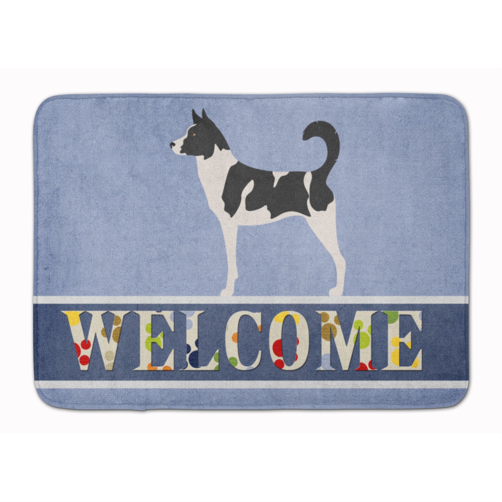 'Caroline'S Treasures Canaan Dog Welcome Floor Mat, 19'''' X 27'''', Multicolor''