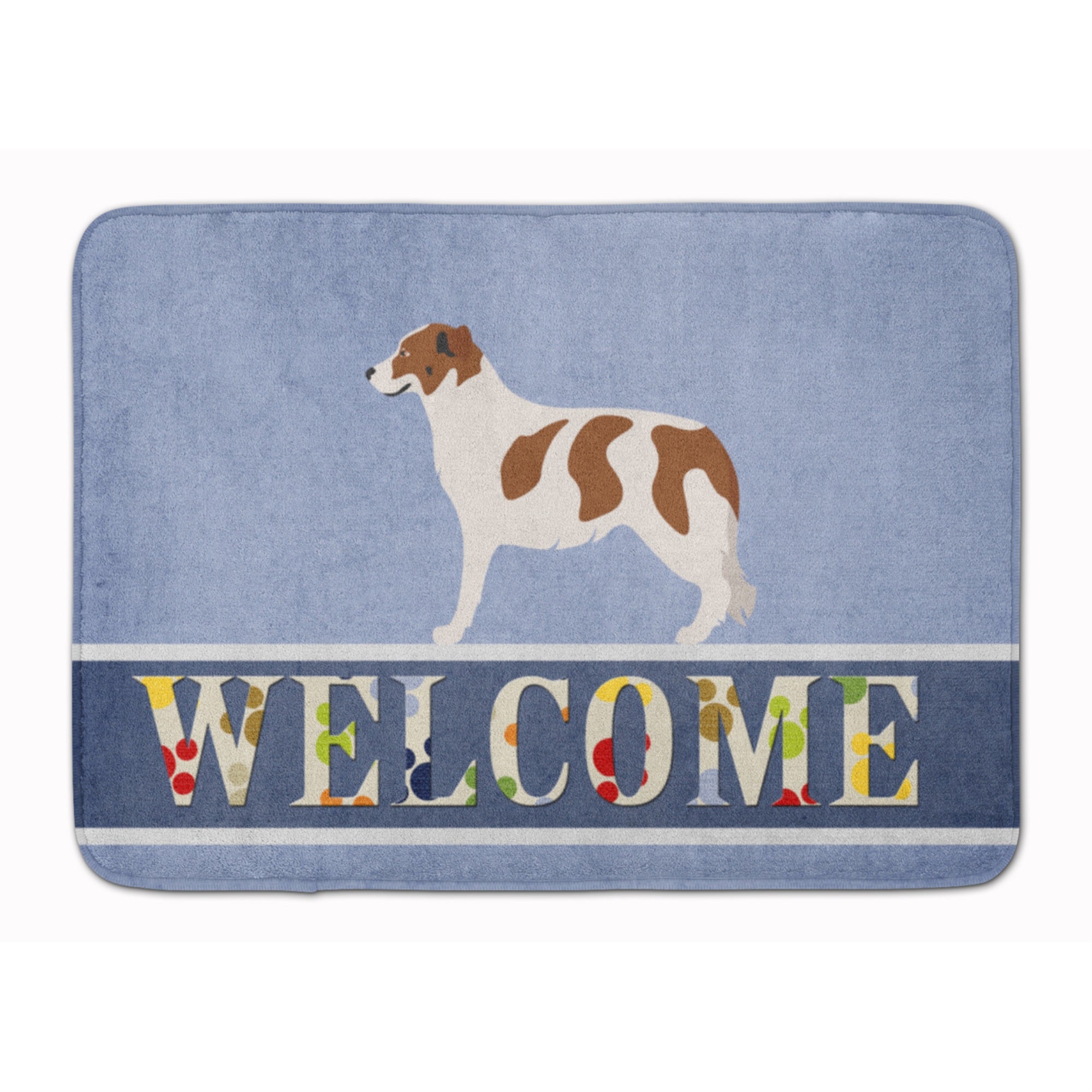 'Caroline'S Treasures Aidi Atlas Mountain Dog Floor Mat, 19'''' X 27'''', Multicolor''