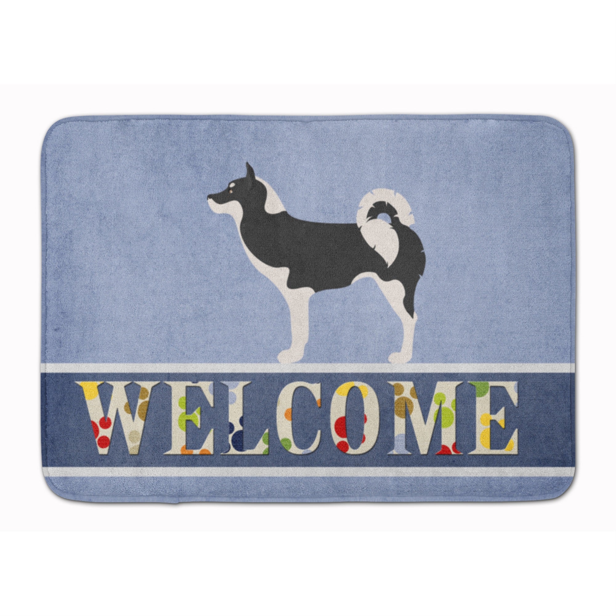 'Caroline'S Treasures Greenland Dog Welcome Floor Mat, 19'''' X 27'''', Multicolor''