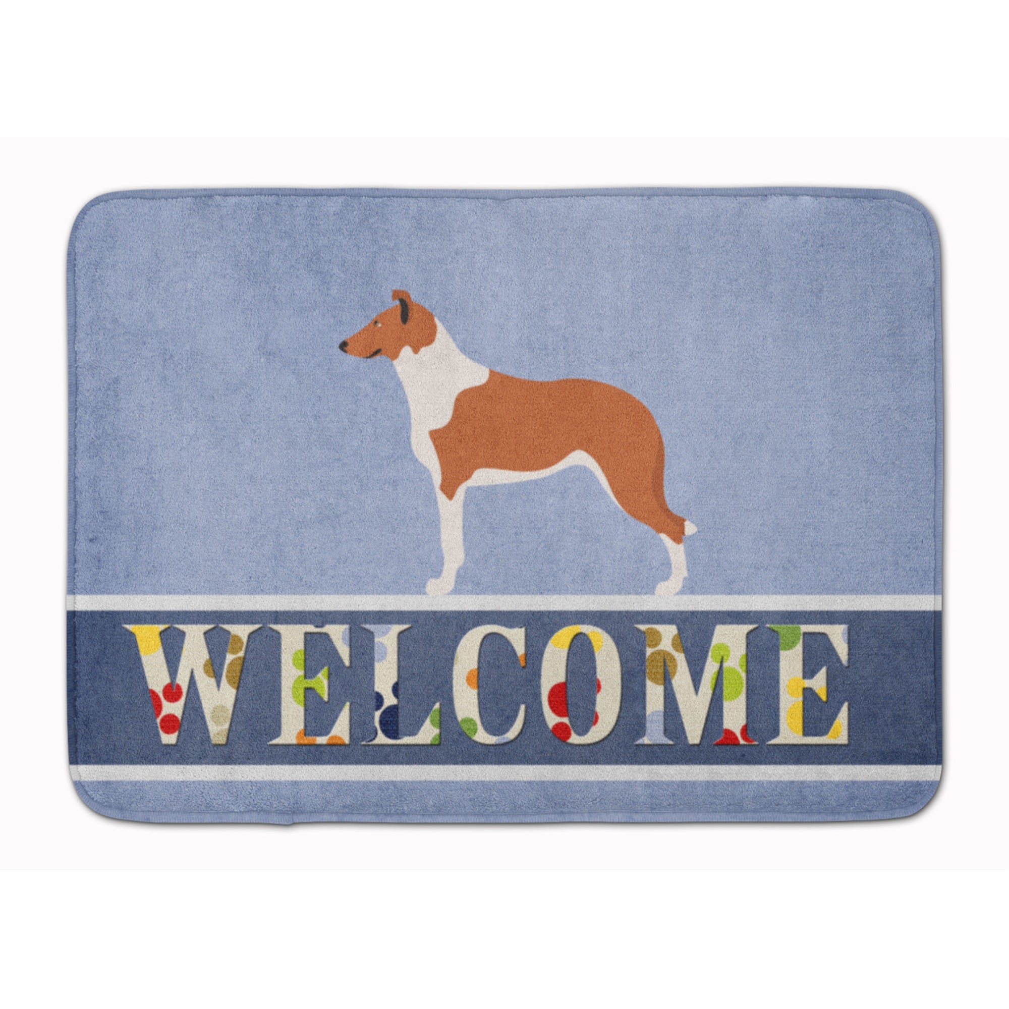 'Caroline'S Treasures Smooth Collie Welcome Floor Mat, 19'''' X 27'''', Multicolor''