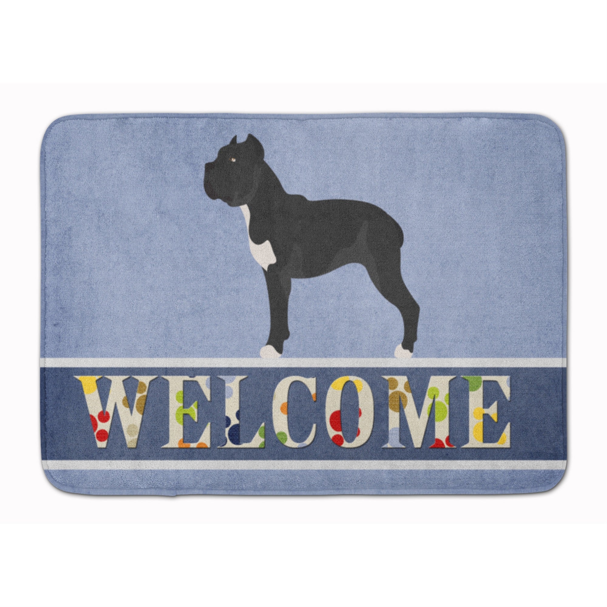 'Caroline'S Treasures Cane Corso Welcome Floor Mat, 19'''' X 27'''', Multicolor''